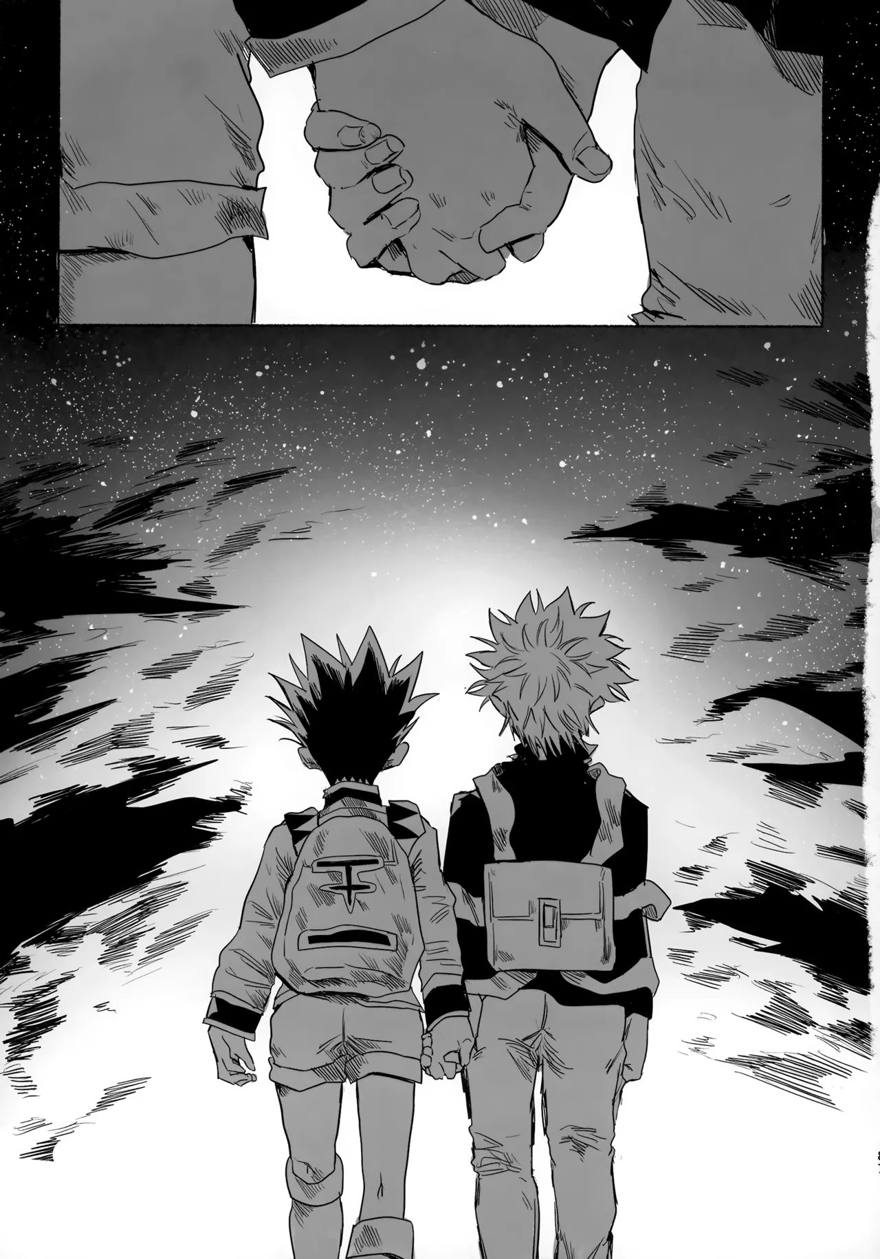 Hoshi no Mahoroba page 86 featuring gon freecss hunter x hunter parody - males only yaoi hentai manga - read online free