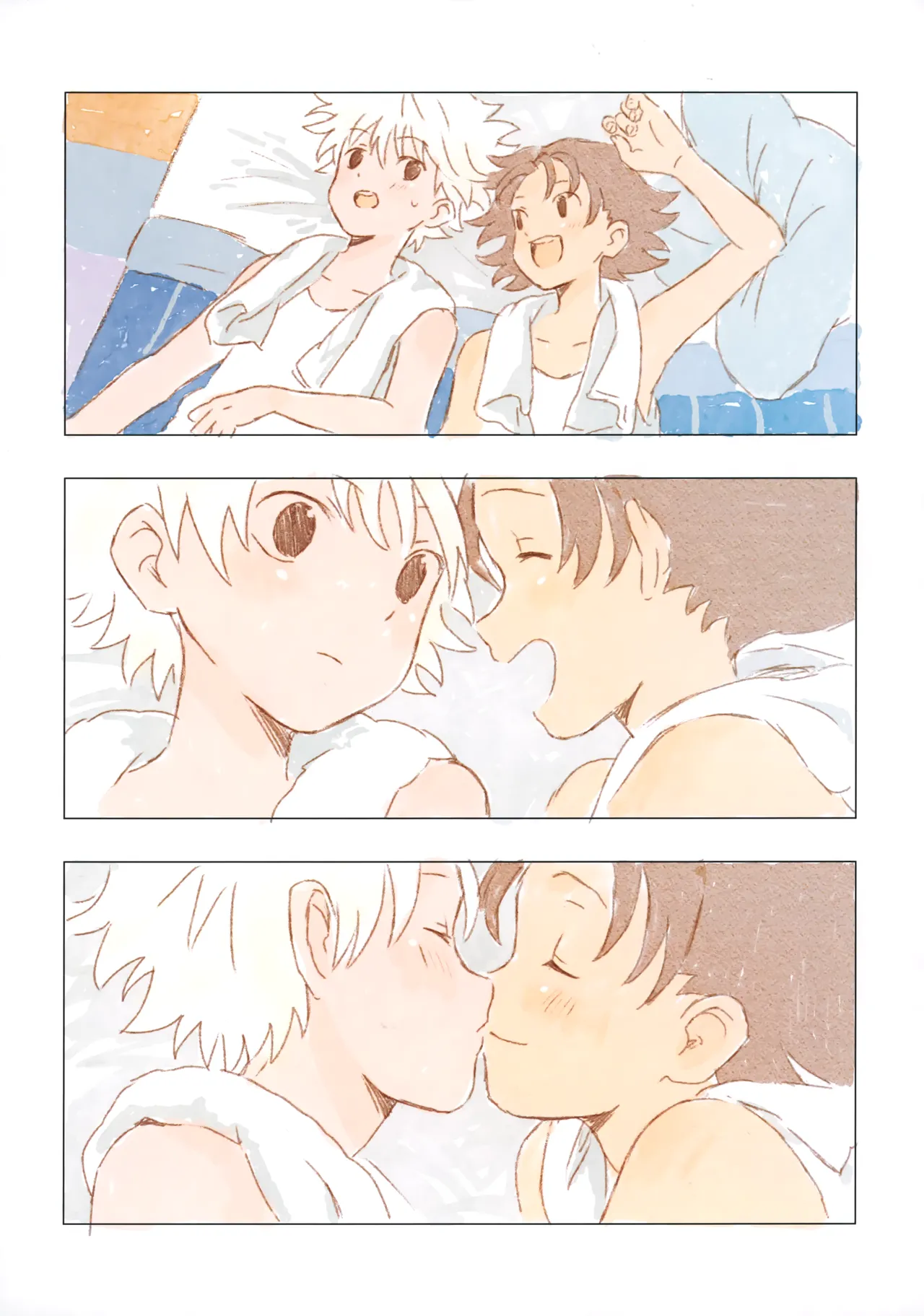 Ohayou Kara Oyasumi page 44 featuring gon freecss hunter x hunter parody - full color males only hentai manga - read online free