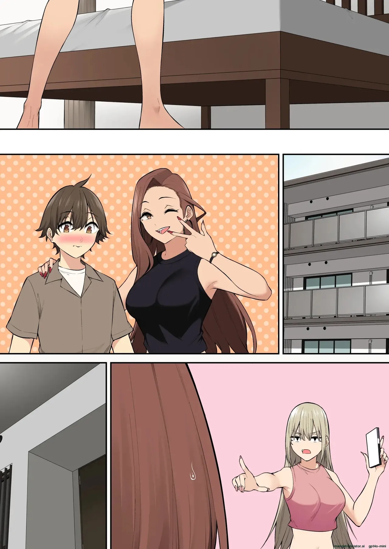 Imaizumi Brings All The Gyarus To His House 7 page 156 original parody - scanmark multi-work series hentai manga - read online free