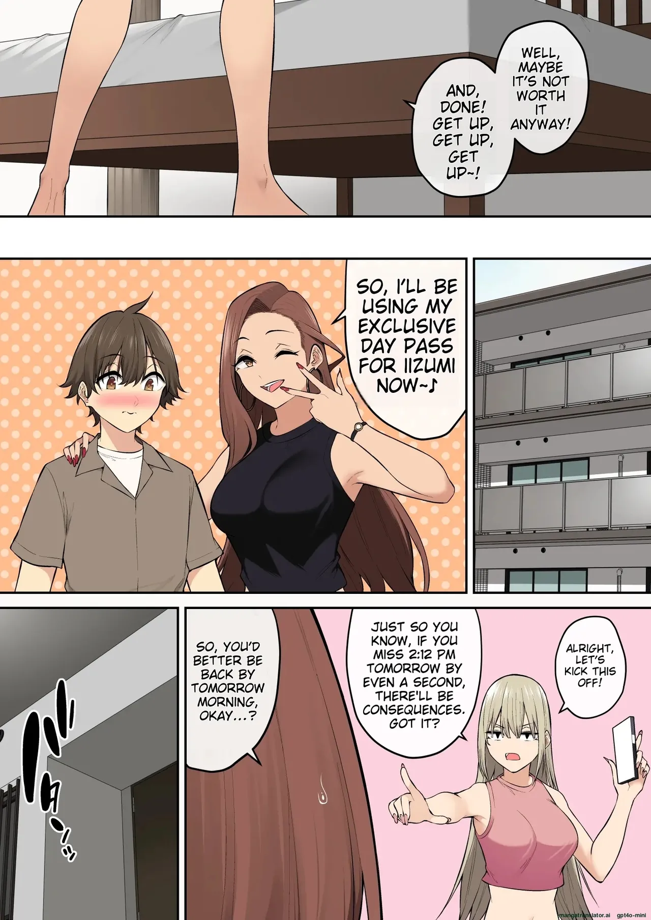 Imaizumi Brings All The Gyarus To His House 7 page 53 original parody - scanmark multi-work series hentai manga - read online free