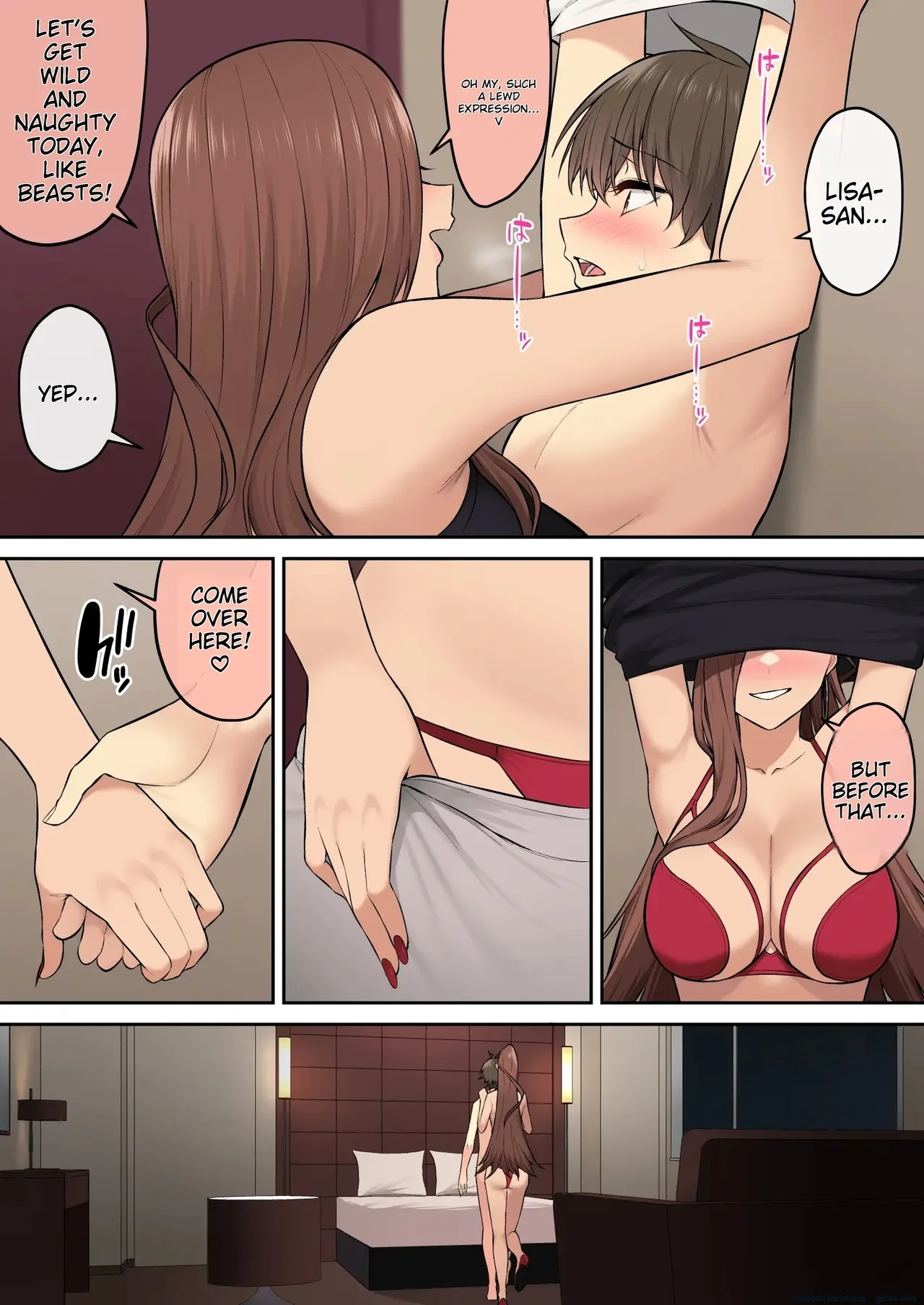 Imaizumi Brings All The Gyarus To His House 7 page 68 original parody - rough translation multi-work series hentai manga - read online free