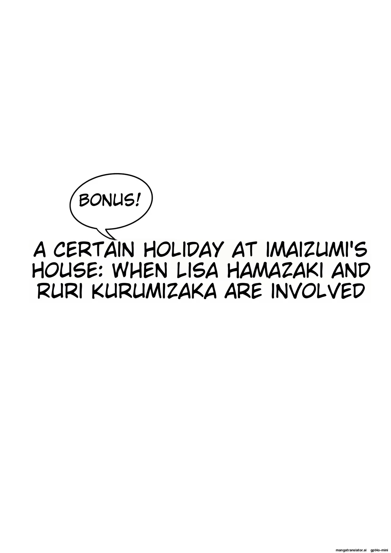 Imaizumi Brings All The Gyarus To His House 7 page 95 original parody - rough translation multi-work series hentai manga - read online free