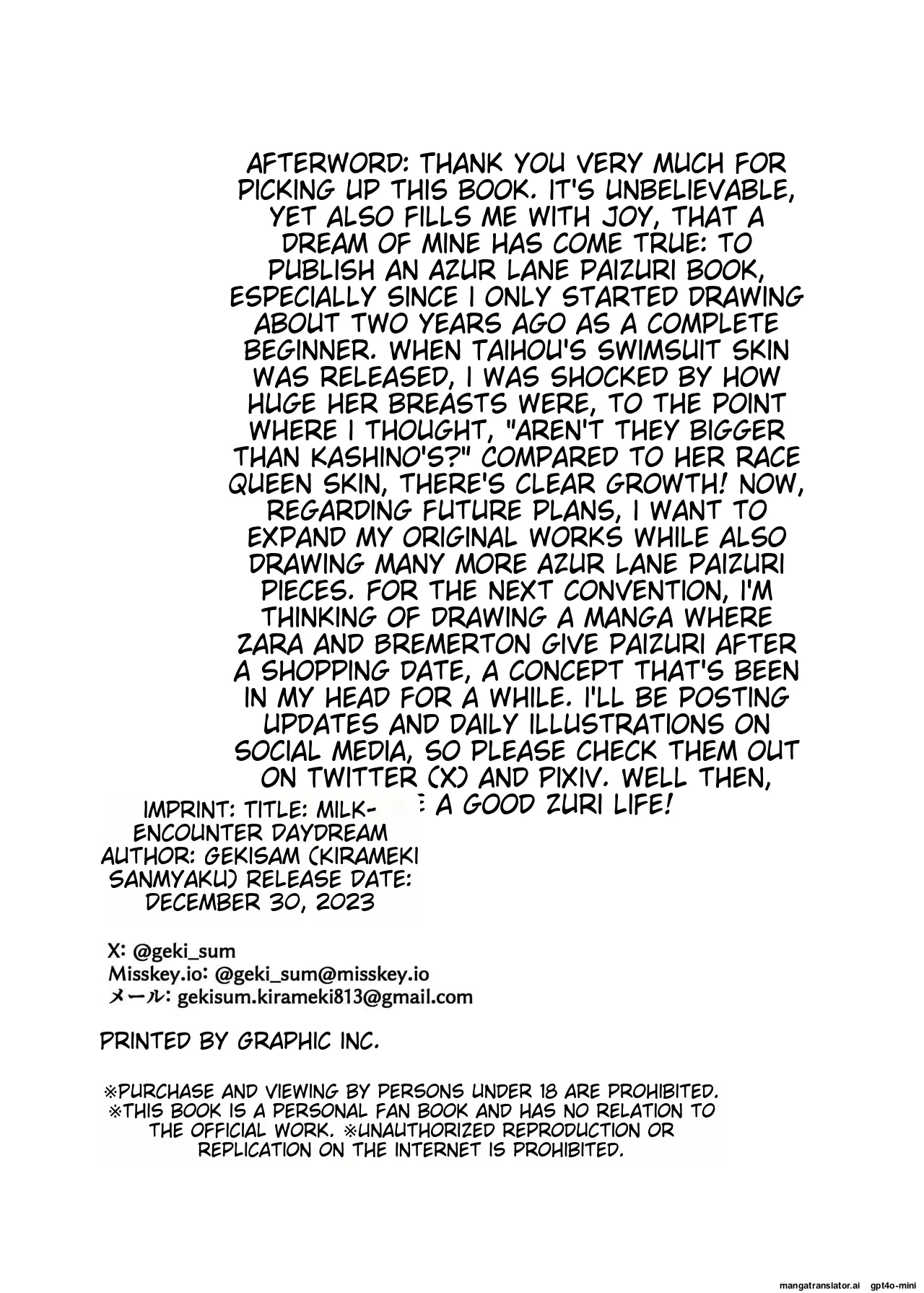 Paizuri no Daydream page 21 featuring taihou azur lane parody - big breasts swimsuit hentai manga - read online free