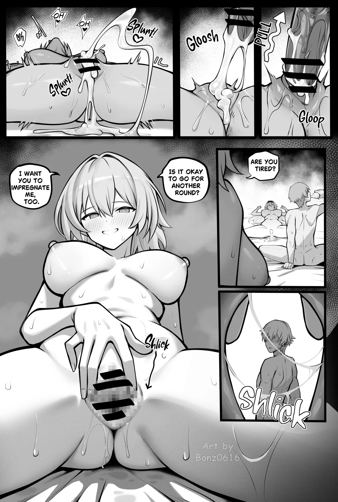 My Girlfriends Never! Let me sleep... page 12 featuring march 7th honkai star rail parody - big breasts group hentai manga - read online free