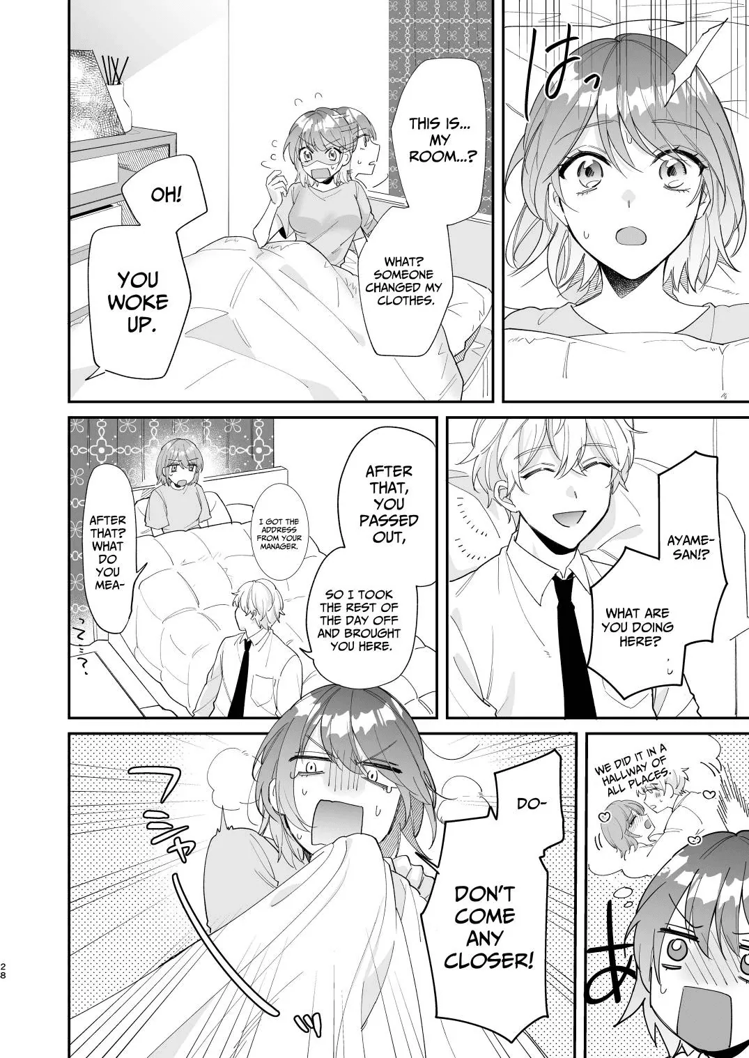 [Makai] Saikyou Zetsurin Dekachinpo ni Odosarete Imasu ~Suki ni Natta Hito wa Ookami no Matsuei deshita~ | Threatened by an Ultimate Unrelenting UltraDick ~the guy I fell for is a wolfen descendent~ [English] [Nasmas] page 28 original parody - sole female sole male hentai manga - read online free