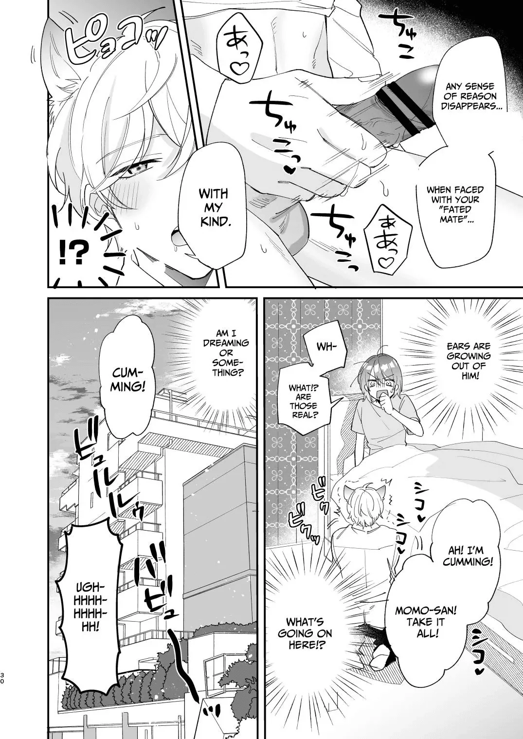 [Makai] Saikyou Zetsurin Dekachinpo ni Odosarete Imasu ~Suki ni Natta Hito wa Ookami no Matsuei deshita~ | Threatened by an Ultimate Unrelenting UltraDick ~the guy I fell for is a wolfen descendent~ [English] [Nasmas] page 30 original parody - sole female sole male hentai manga - read online free