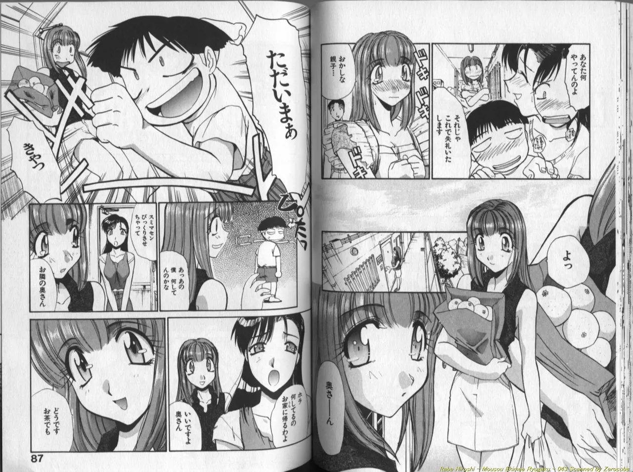 Mousou Ekimae Ryugaku page 44 - big breasts yuri hentai manga - read online free