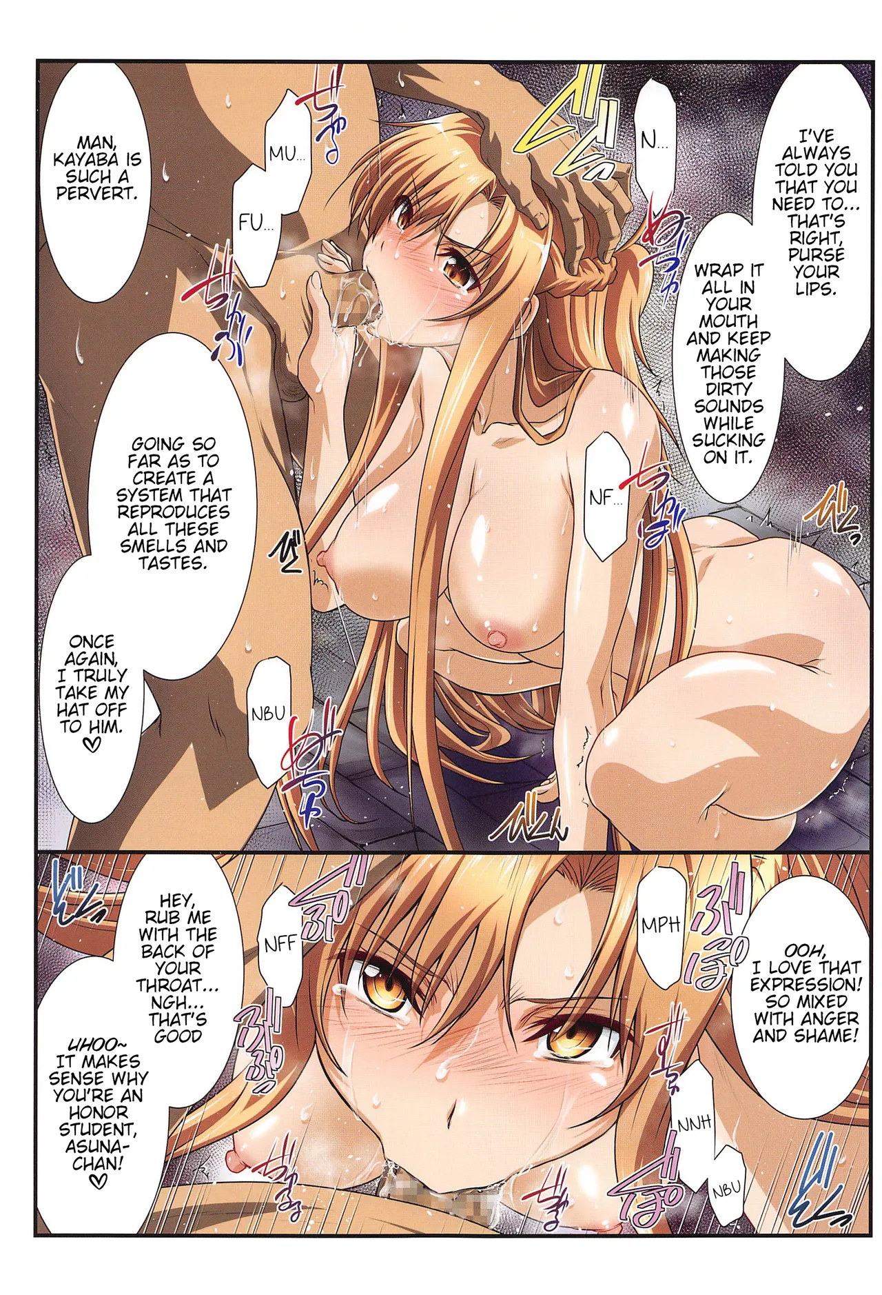 Astral Bout Full Color edition Vol. 01+02 page 29 featuring asuna yuuki sword art online parody - sweating kissing hentai manga - read online free