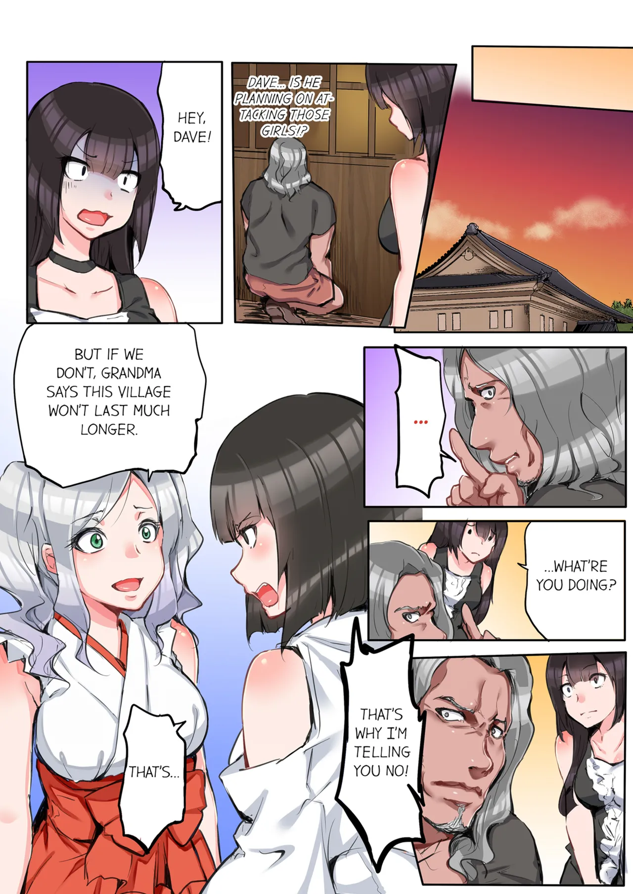 That Won't Fit...! All Night Sex with the Biggest Cock Vol.1-3 page 106 - mmf threesome group hentai manga - read online free