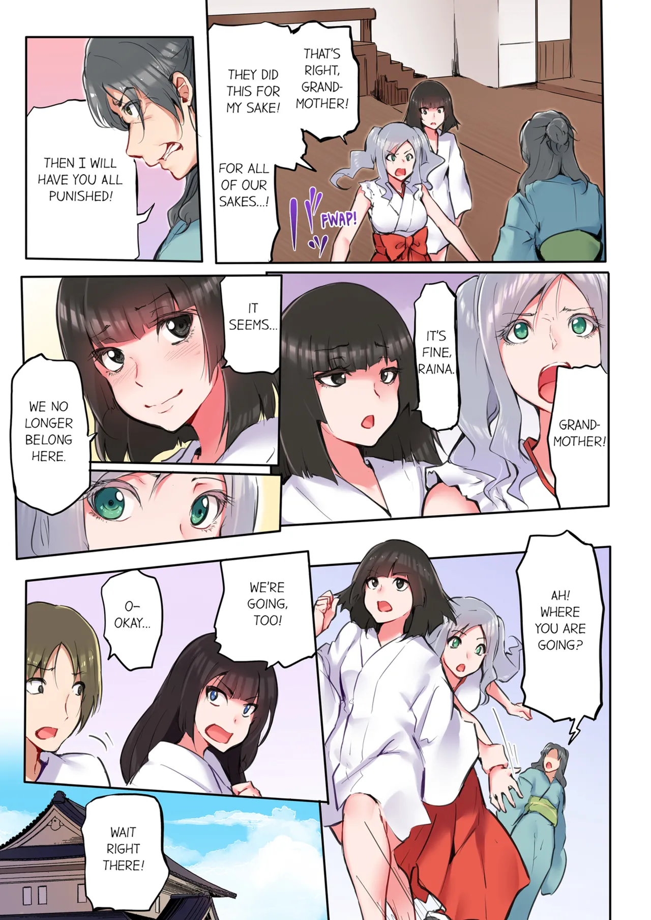 That Won't Fit...! All Night Sex with the Biggest Cock Vol.1-3 page 141 - mmf threesome group hentai manga - read online free