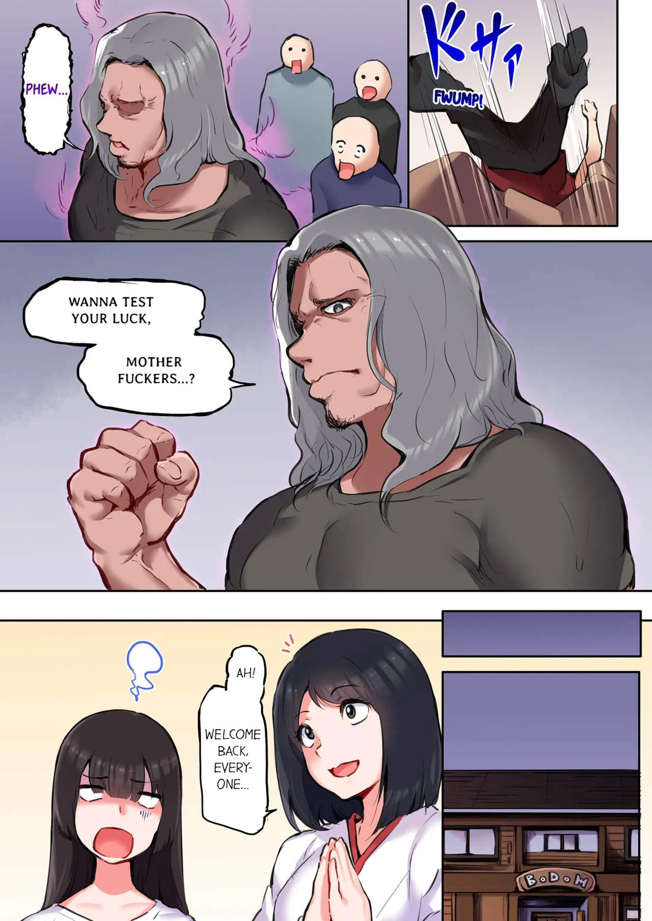 That Won't Fit...! All Night Sex with the Biggest Cock Vol.1-3 page 206 - sole female sole male hentai manga - read online free