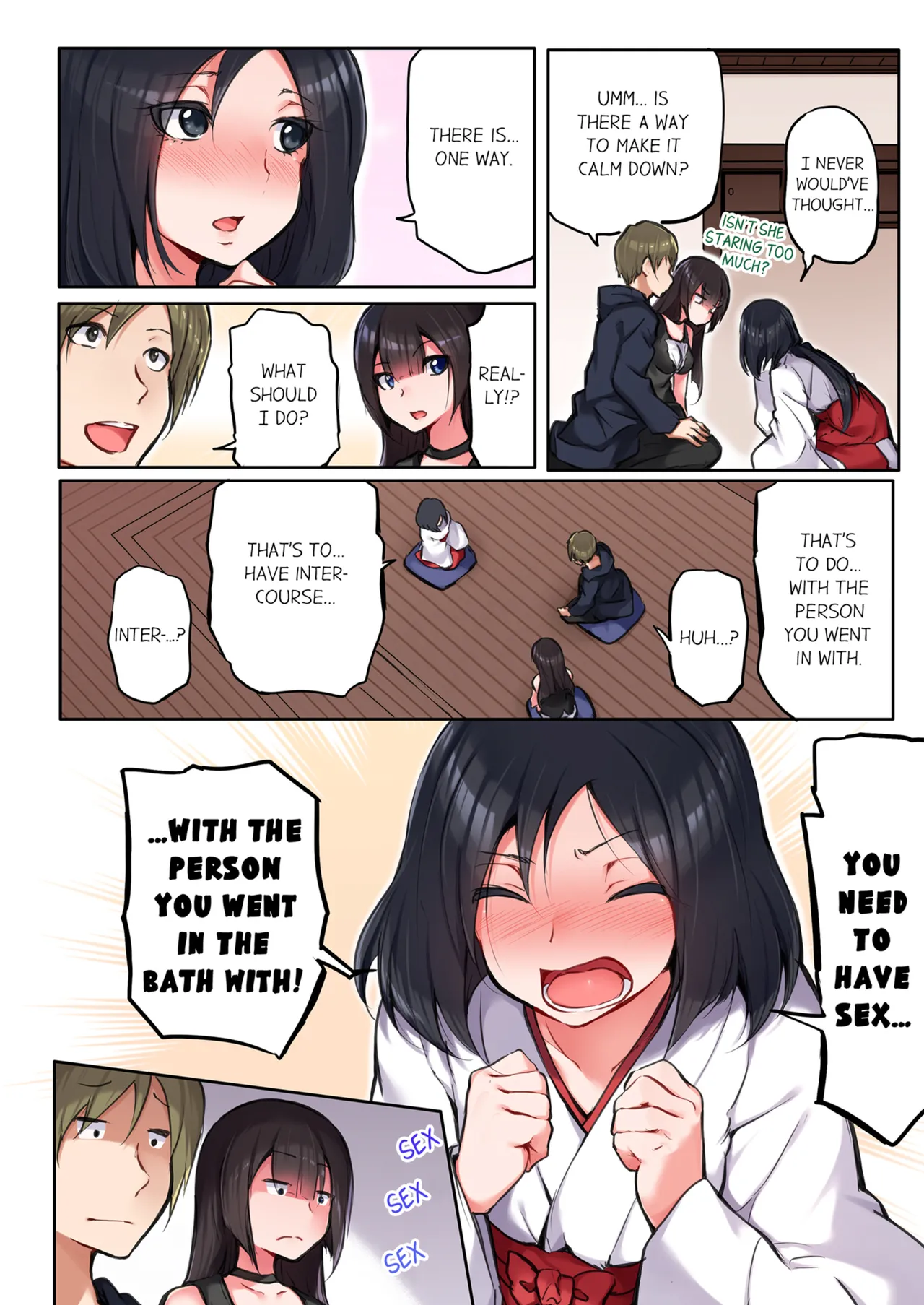 That Won't Fit...! All Night Sex with the Biggest Cock Vol.1-3 page 49 - sole female sole male hentai manga - read online free