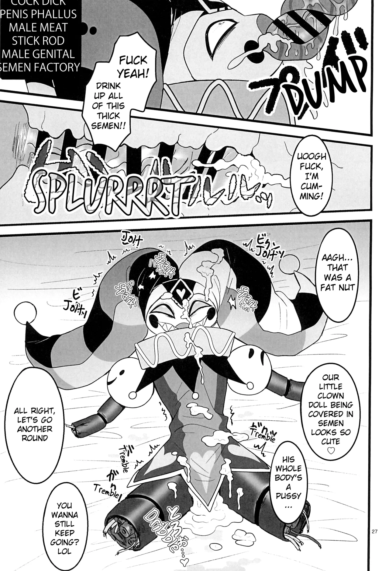 RoboFizz to Asobo  | Playing with RoboFizz page 26 helluva boss parody - nakadashi robot hentai manga - read online free