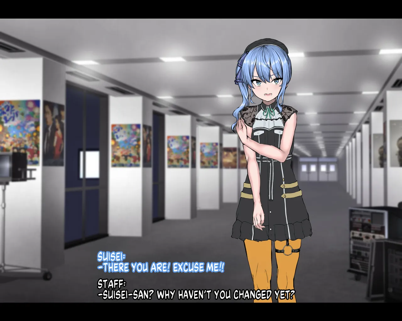 Hoshi no Ochikata | How the Star Fell page 26 featuring hoshimachi suisei hololive parody - nakadashi gloves hentai manga - read online free