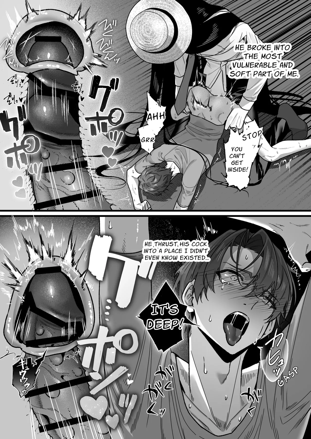 Hasshaku-sama Forcibly Inseminates Cuntboy page 36 original parody - nakadashi multiple orgasms hentai manga - read online free