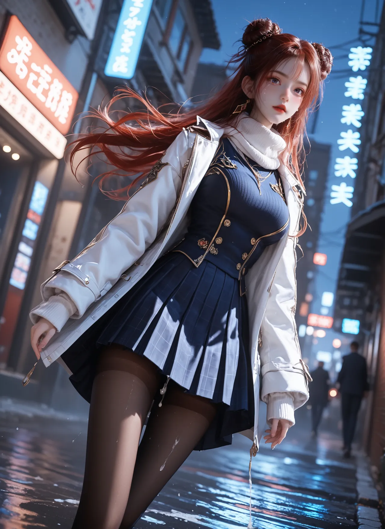 绝世唐门马小桃纯欲 page 75 - hair buns ai generated hentai manga - read online free