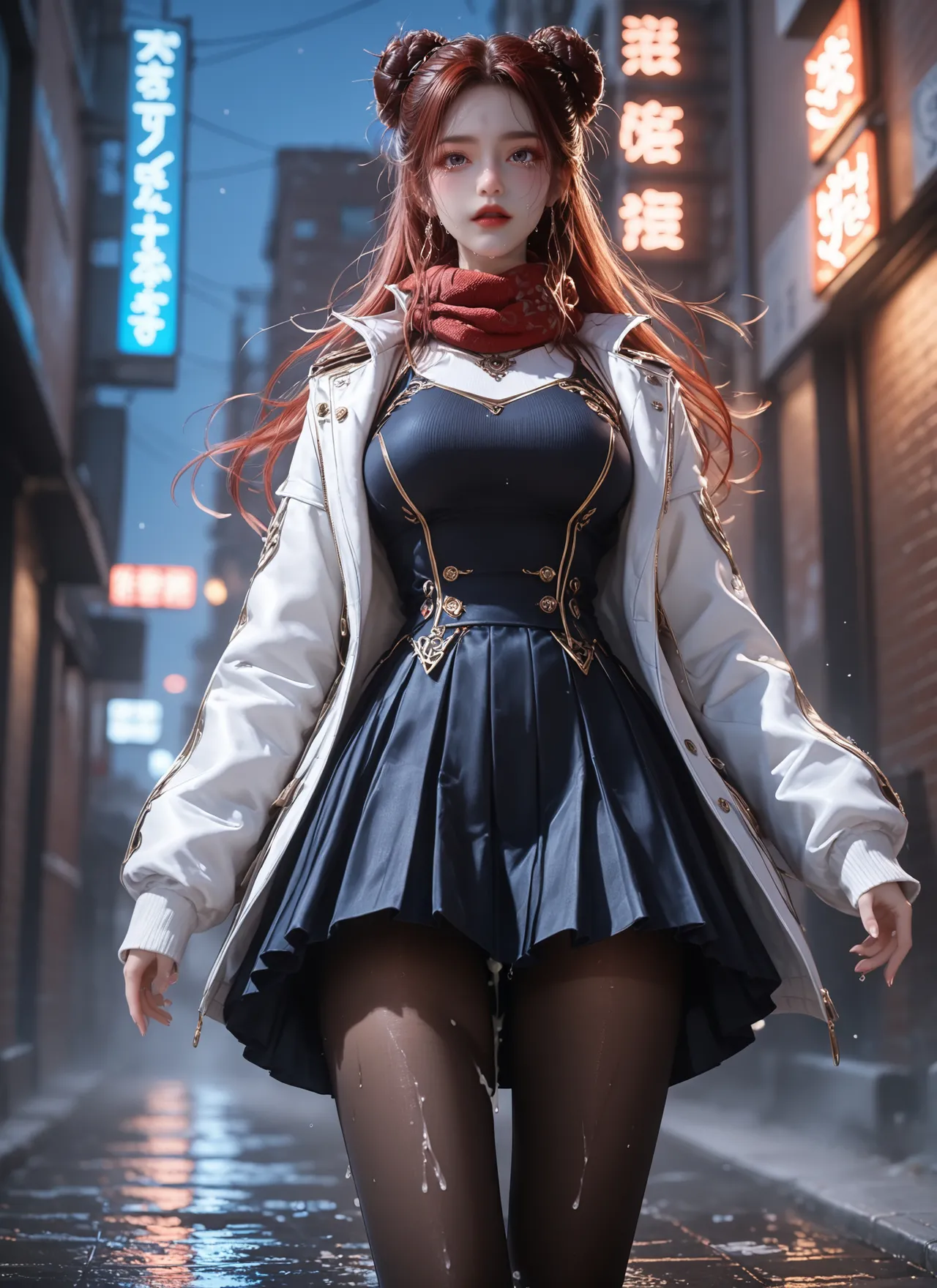 绝世唐门马小桃纯欲 page 85 - hair buns ai generated hentai manga - read online free