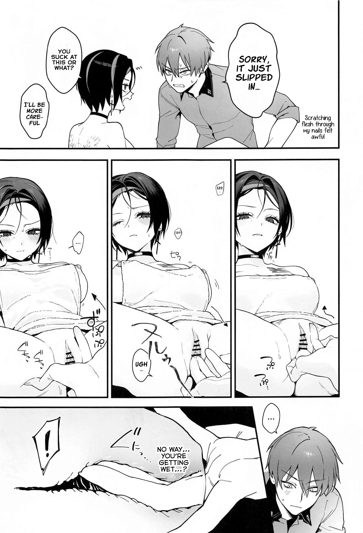 Self abuse page 10 featuring shikikan goddess of victory nikke parody - sole female sole male hentai manga - read online free