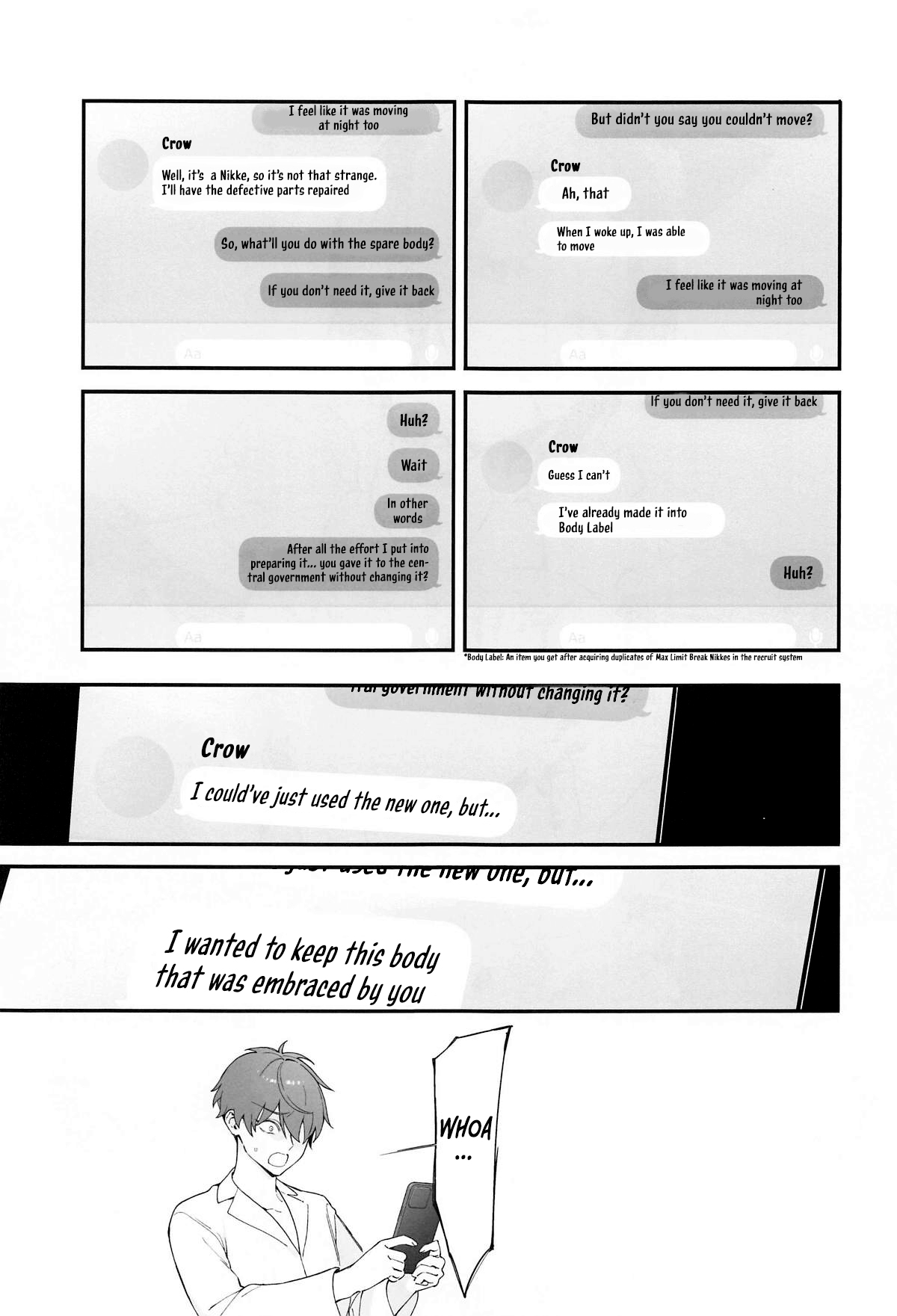 Self abuse page 38 featuring shikikan goddess of victory nikke parody - sole female sole male hentai manga - read online free