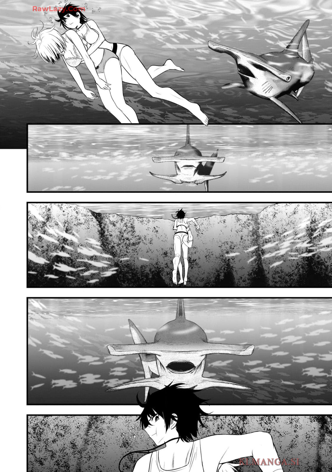 Isekai Rakuraku Survival Seizon Skill Kyosha No Ore Ga Bishojo Yon Nin to Kurasu Mujinto Seikatsu vol 04 page 96 - sole male full censorship hentai manga - read online free