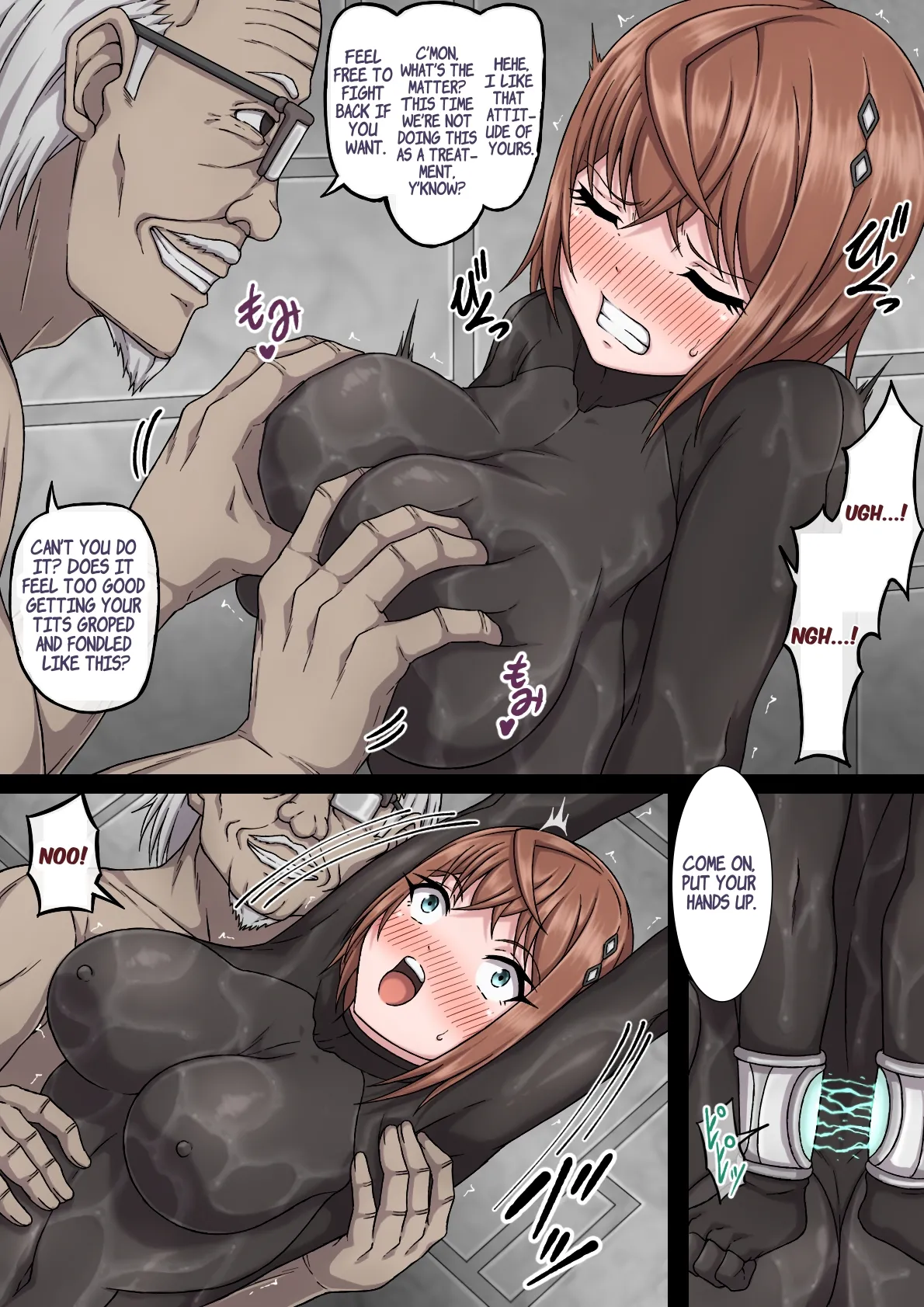 Lady Spy Nel Becoming The Test Subject of a Mad Perverted Scientist page 30 - milking big breasts hentai manga - read online free