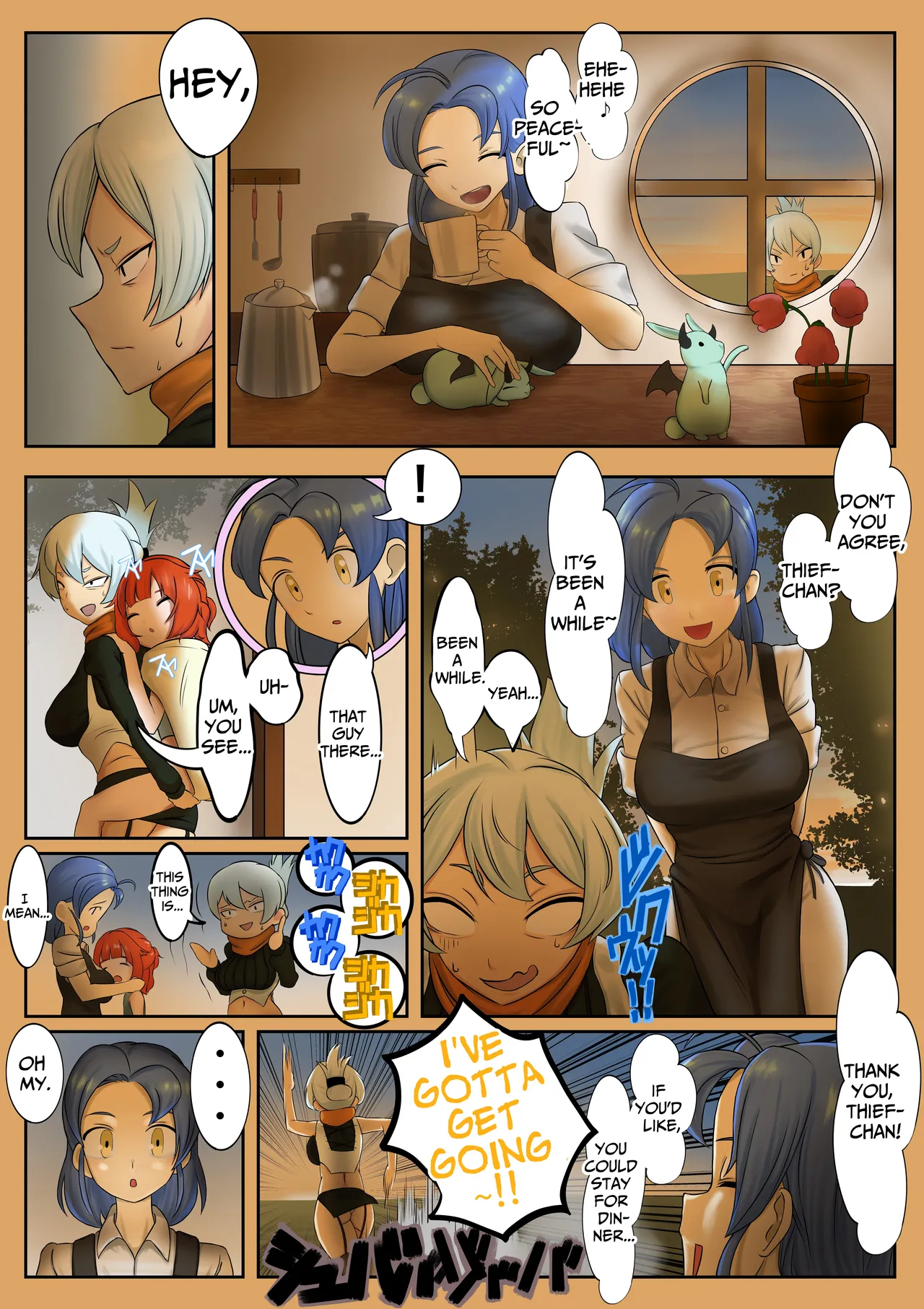 A Monster Swarm Has Appeared page 13 - full color big breasts hentai manga - read online free