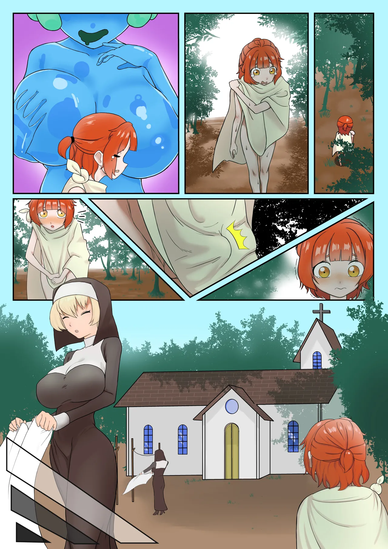 A Monster Swarm Has Appeared page 28 - oni wings hentai manga - read online free