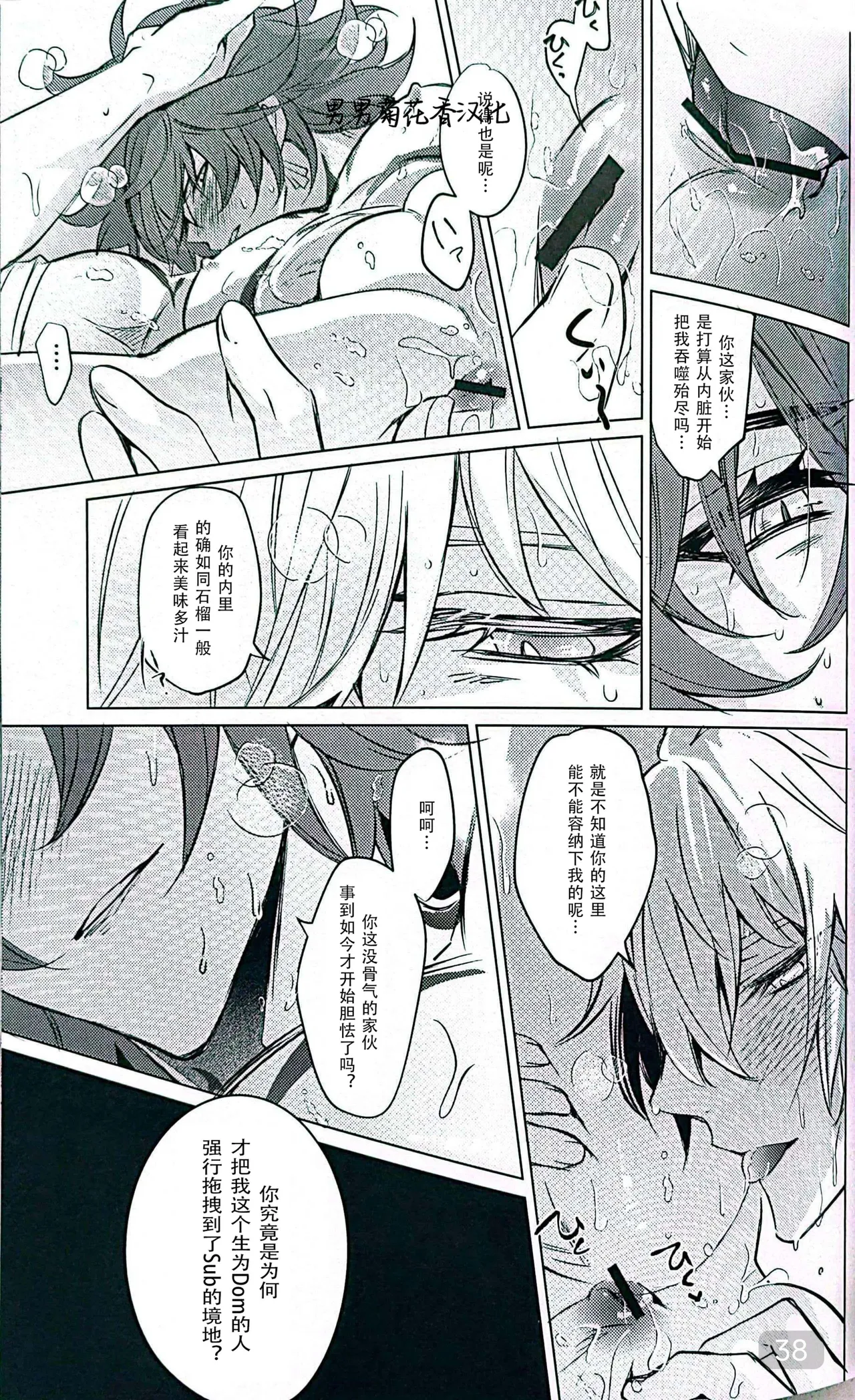 Dom/Sub insane! page 38 featuring phainon honkai star rail parody - yaoi males only hentai manga - read online free