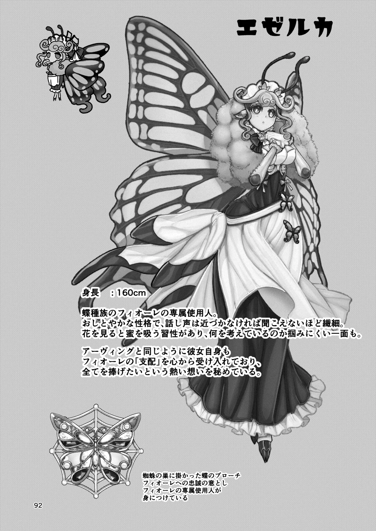 Mazoku Hime Fiōre no Hatsujōki page 91 original parody - futanari kissing hentai manga - read online free