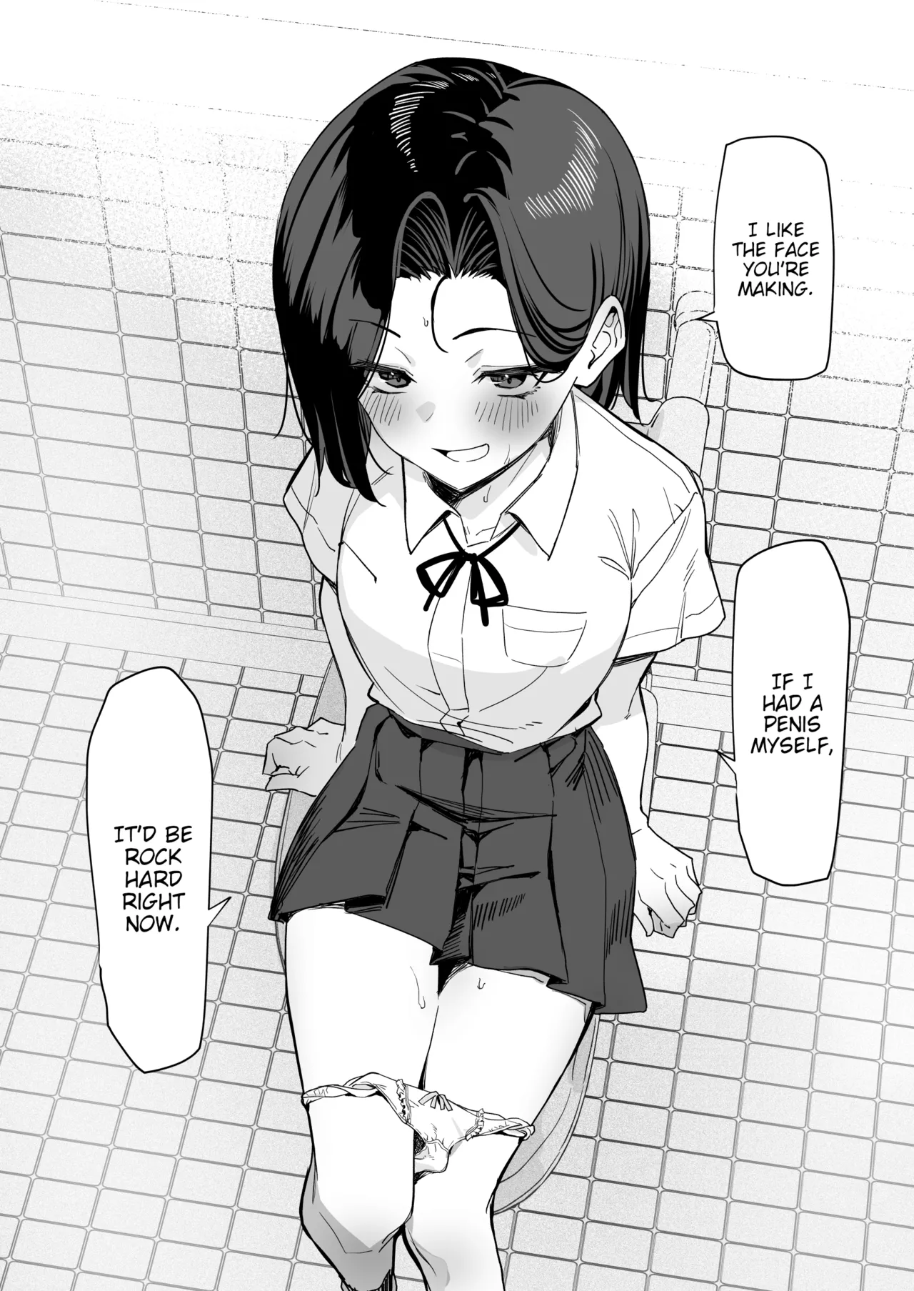 Yuutousei ni Onanie o Miseru Hanashi | A Story About Showing My Masturbation To An Honor Student. page 54 original parody - compilation schoolboy uniform hentai manga - read online free
