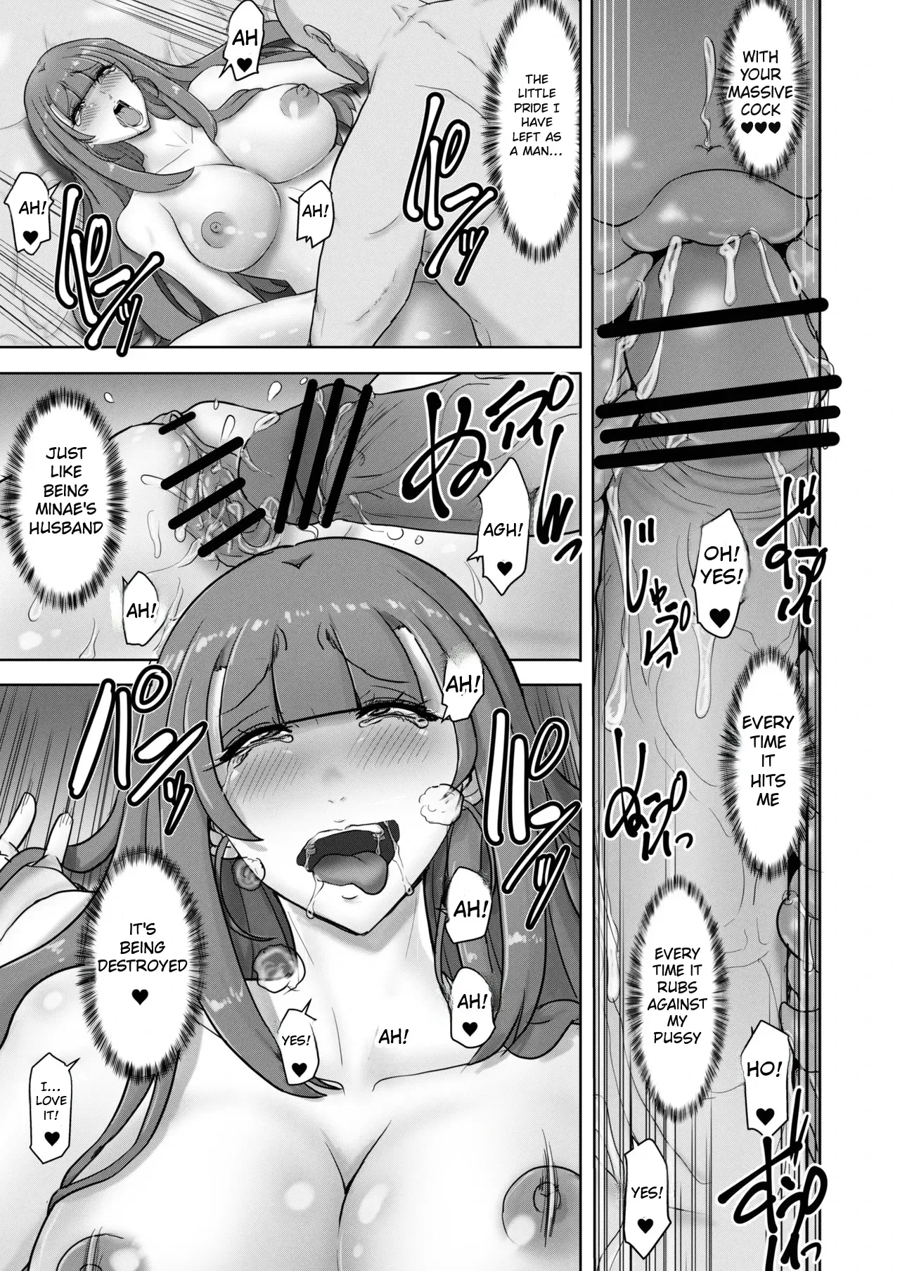 Genderbent Cuckold Couple ~ The Transformed Husband Falls for the Cock that Stole His Wife page 20 original parody - sole male big penis hentai manga - read online free