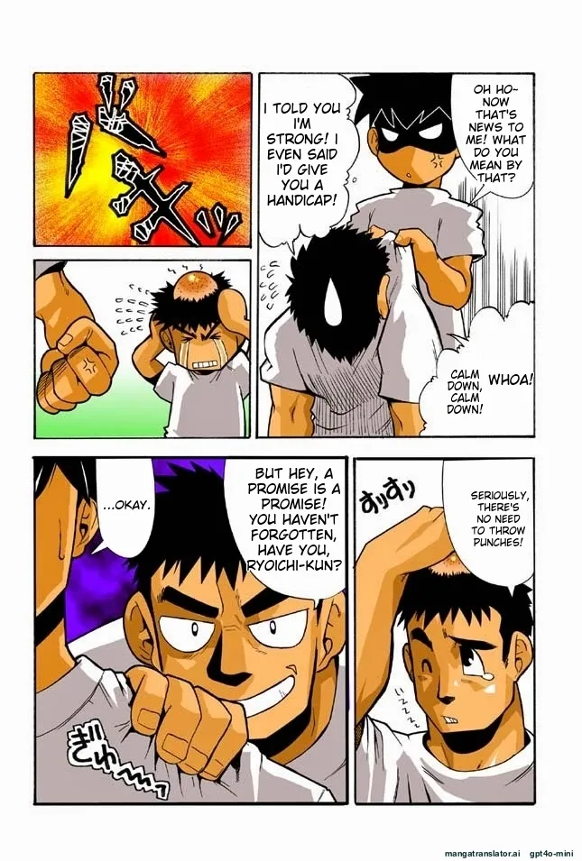 Nonnbiri, Nongiri page 9 original parody - rough translation muscle hentai manga - read online free