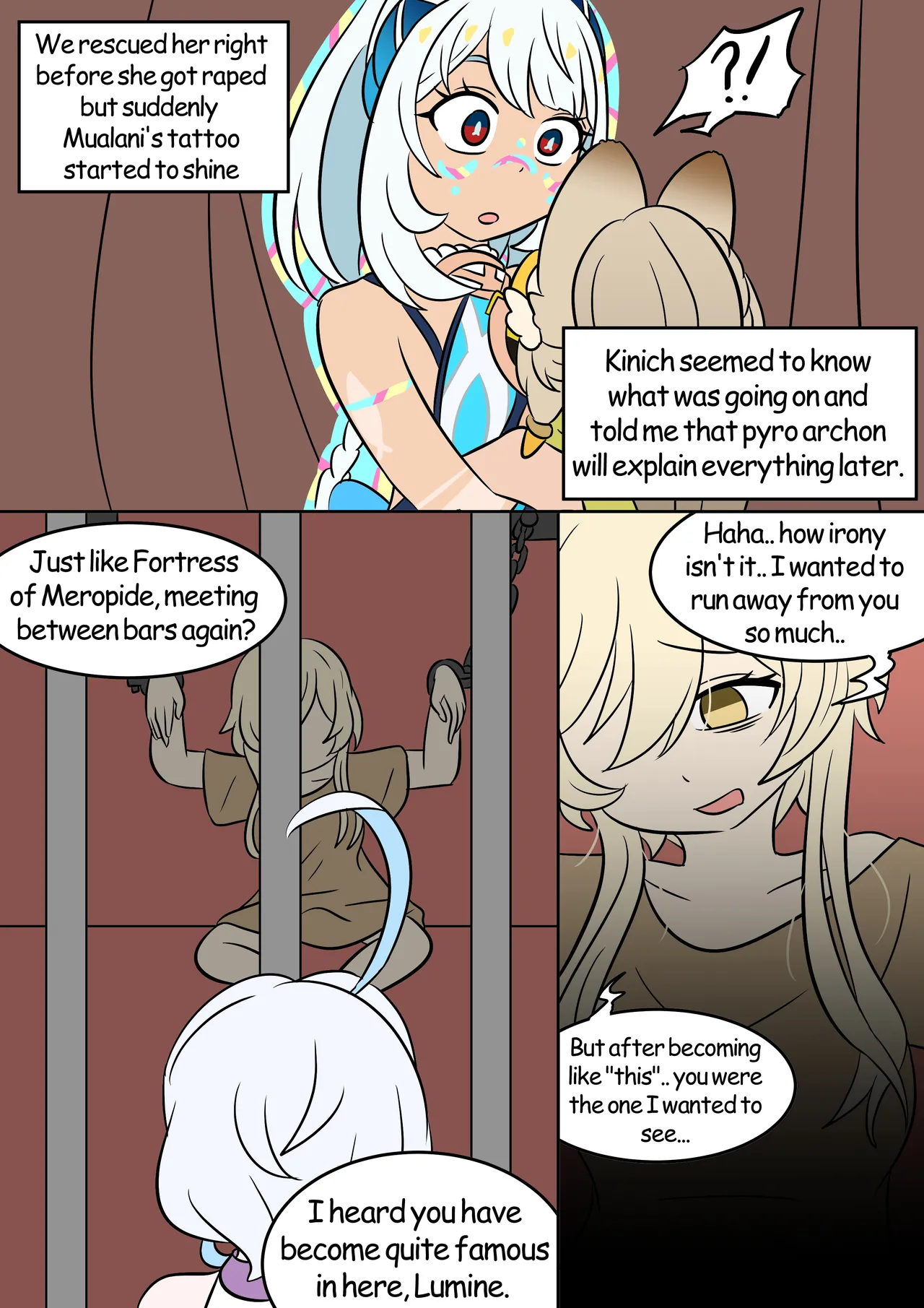 Into the Abyss page 25 featuring lumine genshin impact parody - futanari body swap hentai manga - read online free