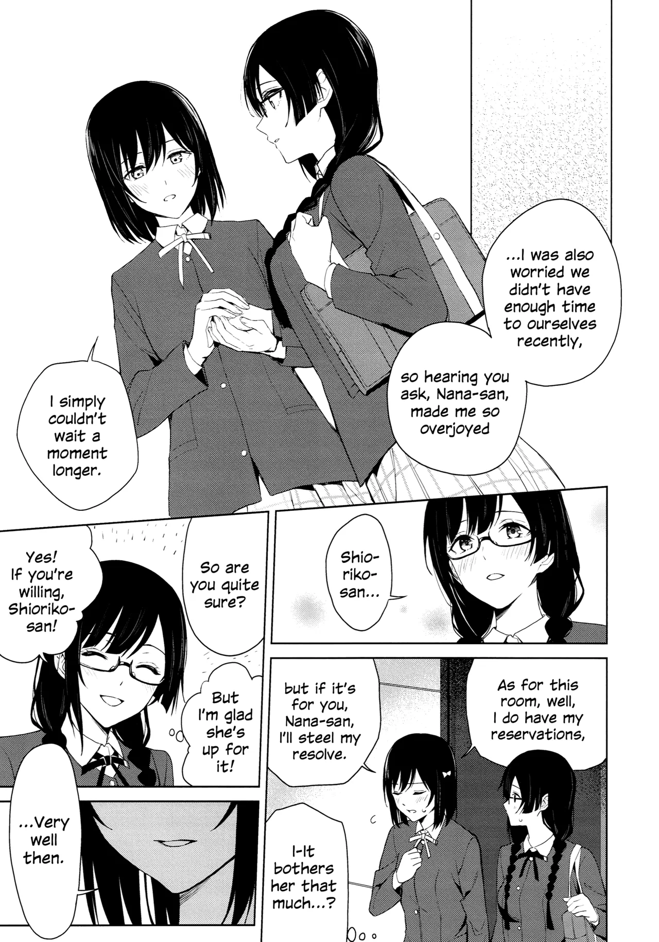 ShioSetsu ga Seitokaishitsu de Ecchi na Koto Suru Hon | ShioSetsu Sex in the Student Council Room page 10 featuring shioriko mifune love live nijigasaki high school idol club parody - yuri females only hentai manga - read online free