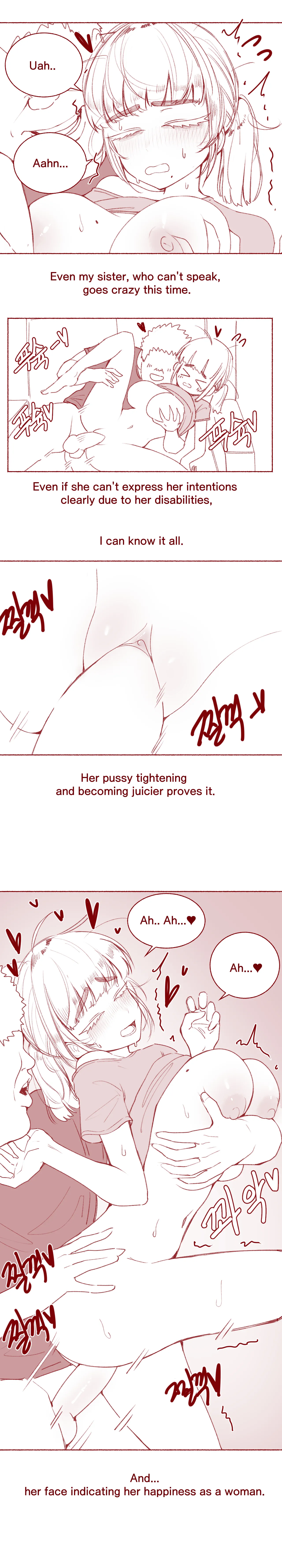 disabled younger sister's breasts page 10 original parody - sole female sole male hentai manga - read online free