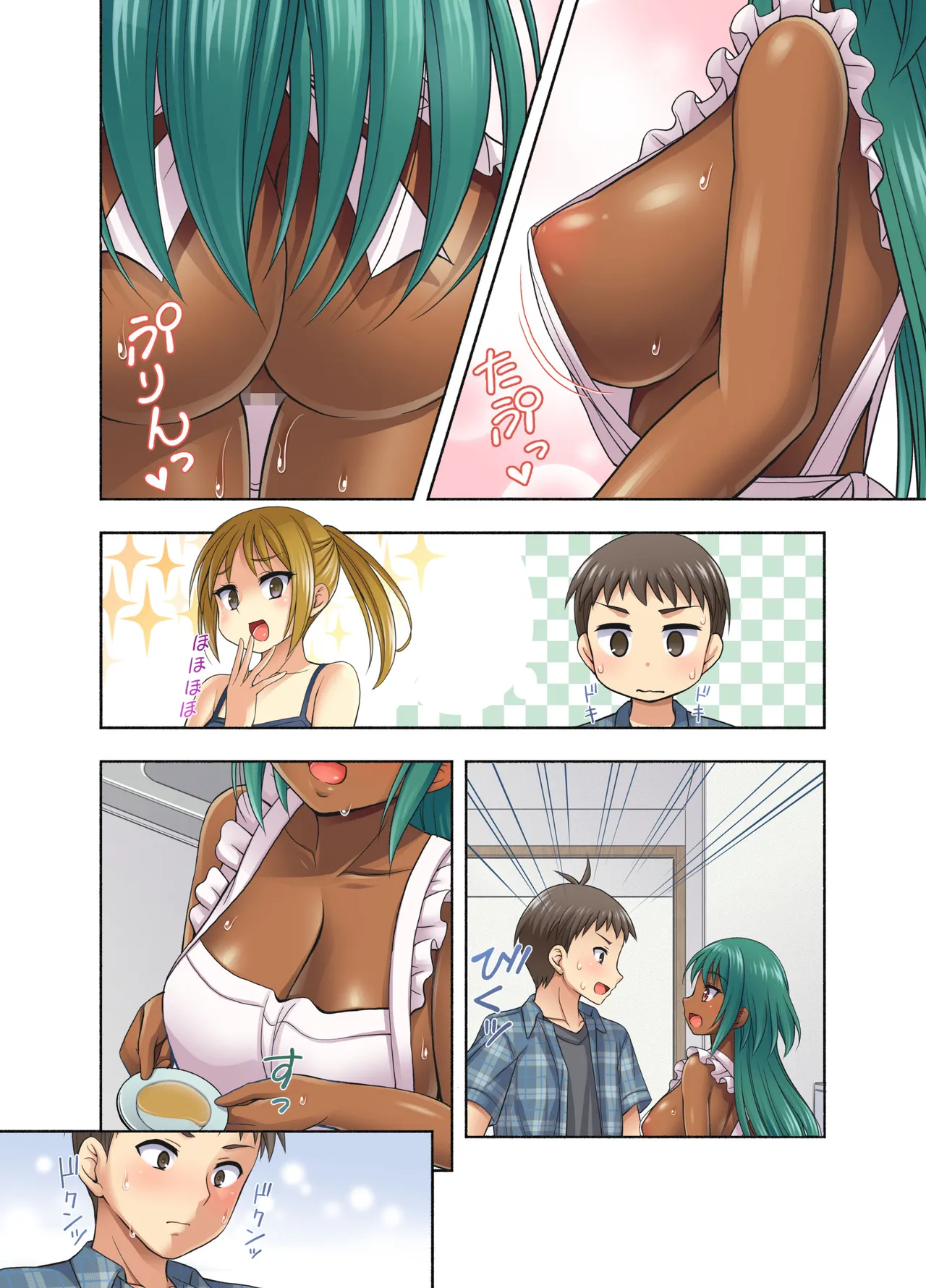 Mainichi 2 page 37 original parody - big breasts dark skin hentai manga - read online free