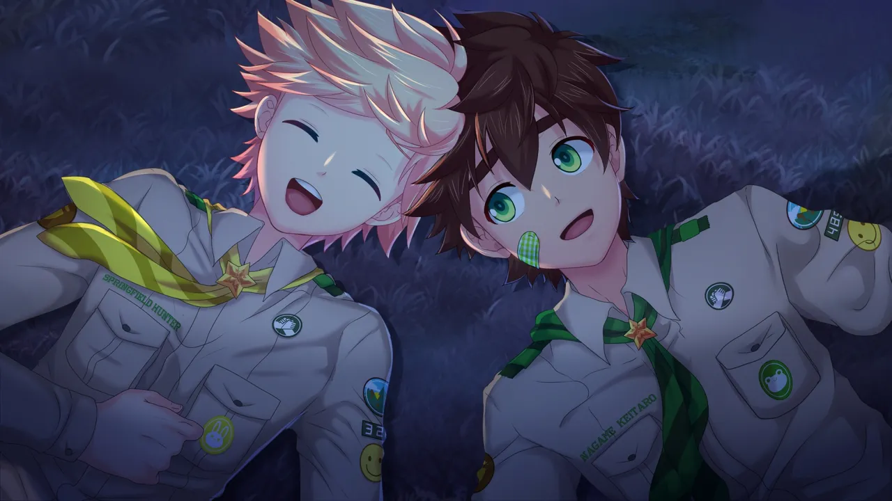 Camp Buddy hunter CGs page 84 featuring keitaro nagame camp buddy parody - uncensored anal hentai manga - read online free