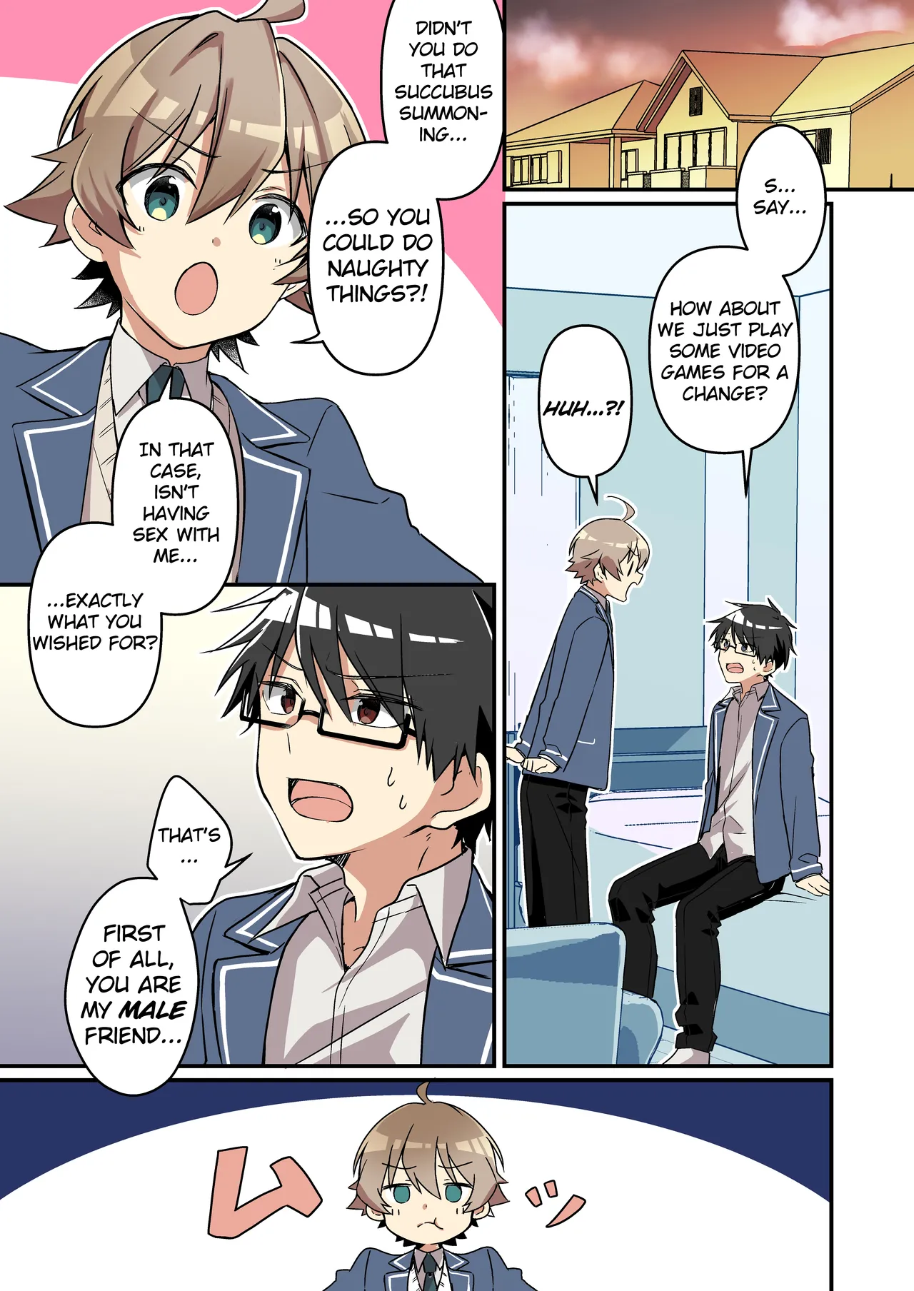 [TSF no F (NOMU)] Shoukan Sareta Succubus ga Boku da Nante Kiitenain desu kedo (Heart) | I Didn't Expect that I'D be the Summoned Succubus (heart) [English] [TheFrogManScans] page 29 original parody - kissing big breasts hentai manga - read online free