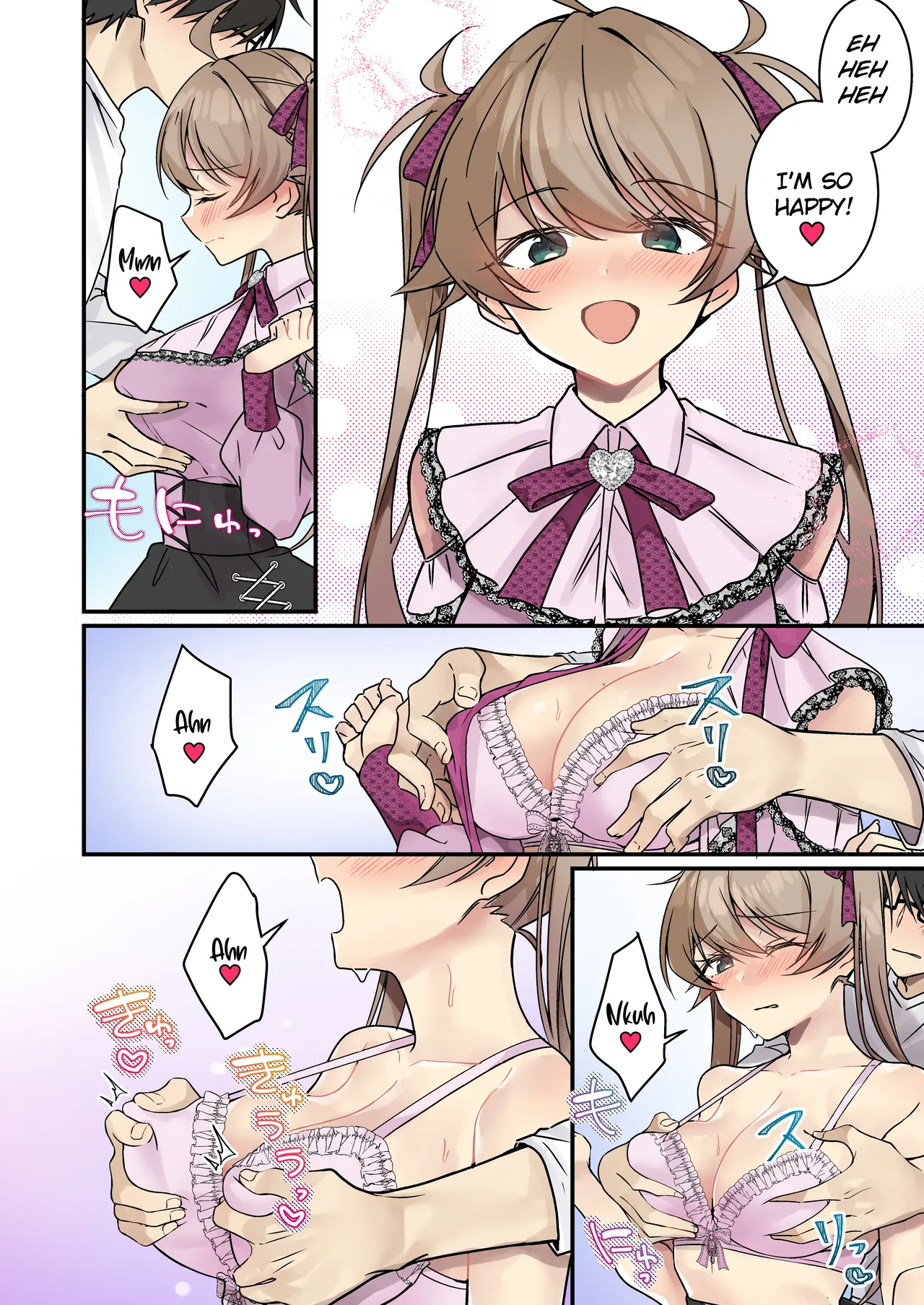 [TSF no F (NOMU)] Shoukan Sareta Succubus ga Boku da Nante Kiitenain desu kedo (Heart) | I Didn't Expect that I'D be the Summoned Succubus (heart) [English] [TheFrogManScans] page 62 original parody - kissing big breasts hentai manga - read online free