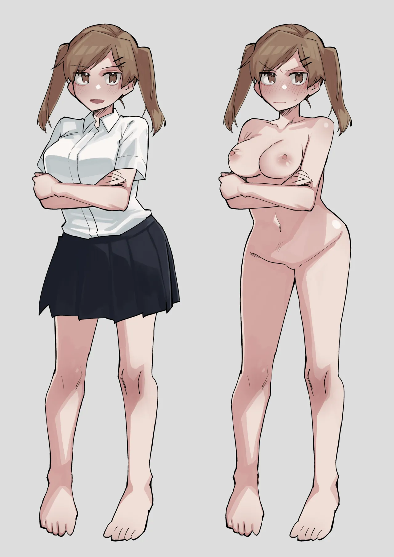 [tsuru] Shimizu-chan Aida-chan 1-4 page 45 original parody - impregnation tomboy hentai manga - read online free