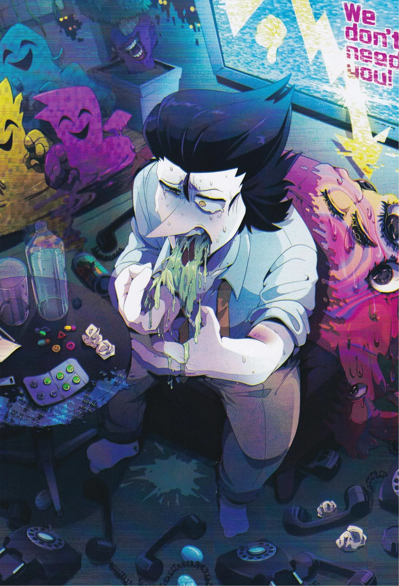 Deep Deep Web page 59 featuring spamton g. spamton deltarune parody - males only goudoushi hentai manga - read online free