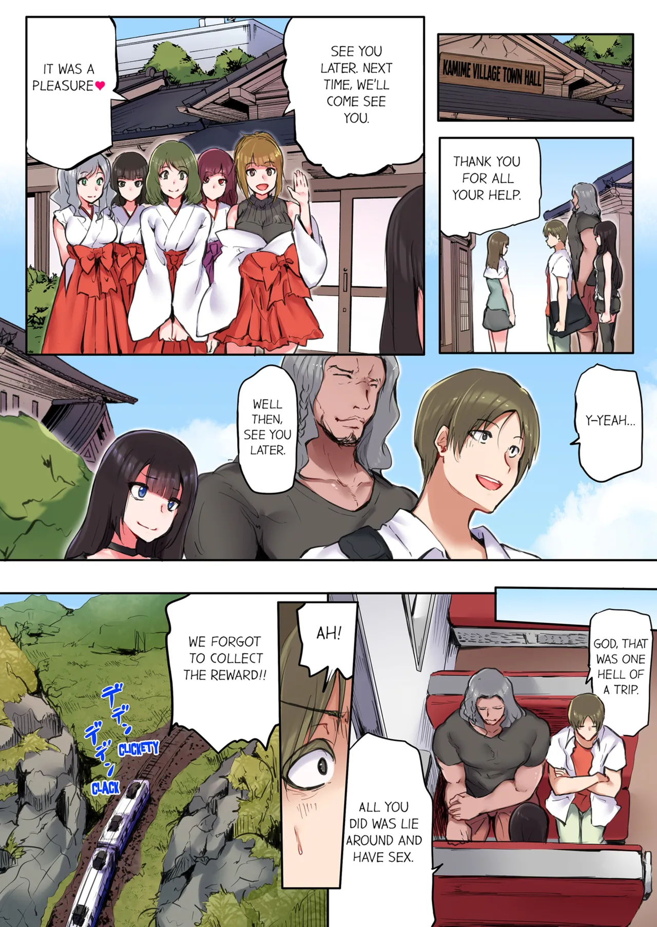 That Won't Fit...! All Night Sex with the Biggest Cock Vol.1-5 page 146 - sole female sole male hentai manga - read online free