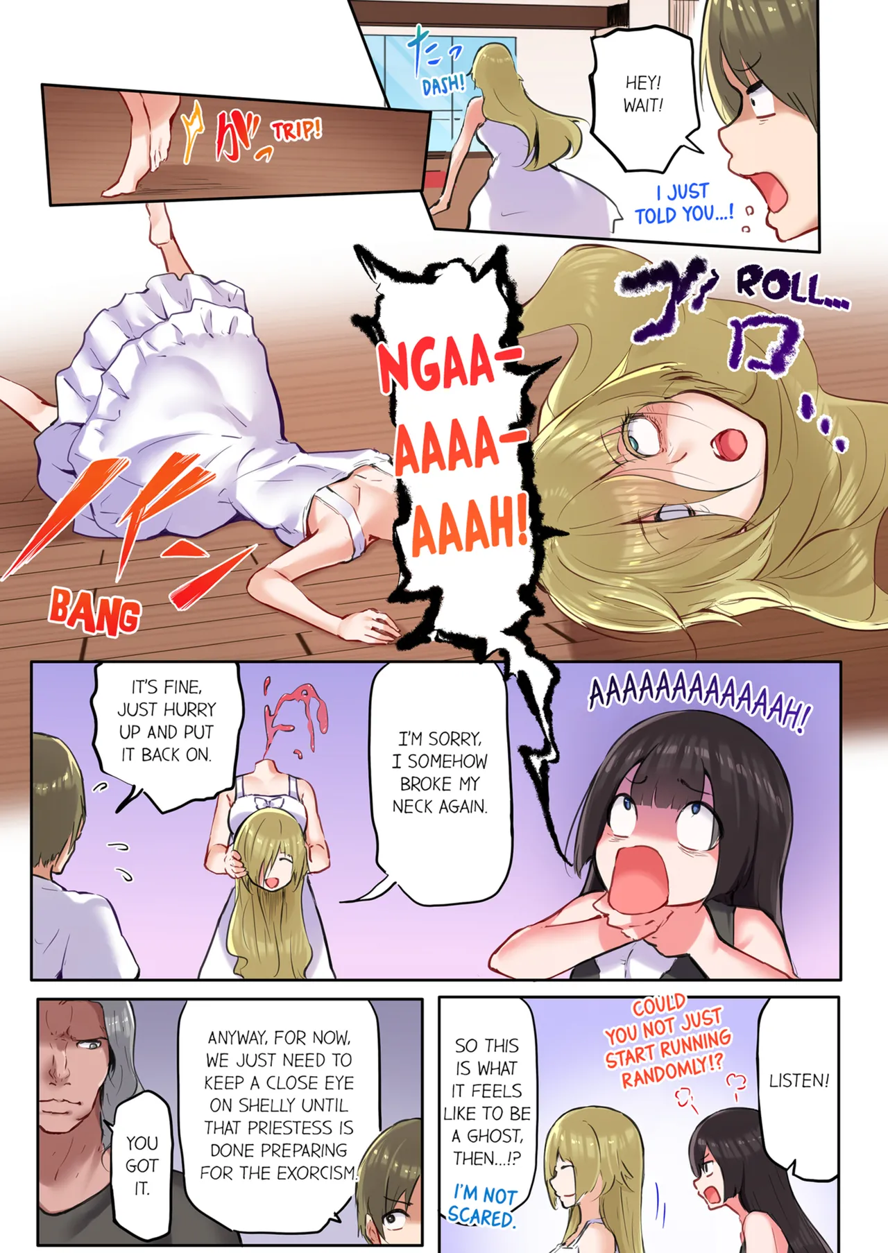 That Won't Fit...! All Night Sex with the Biggest Cock Vol.1-5 page 174 - mmf threesome group hentai manga - read online free