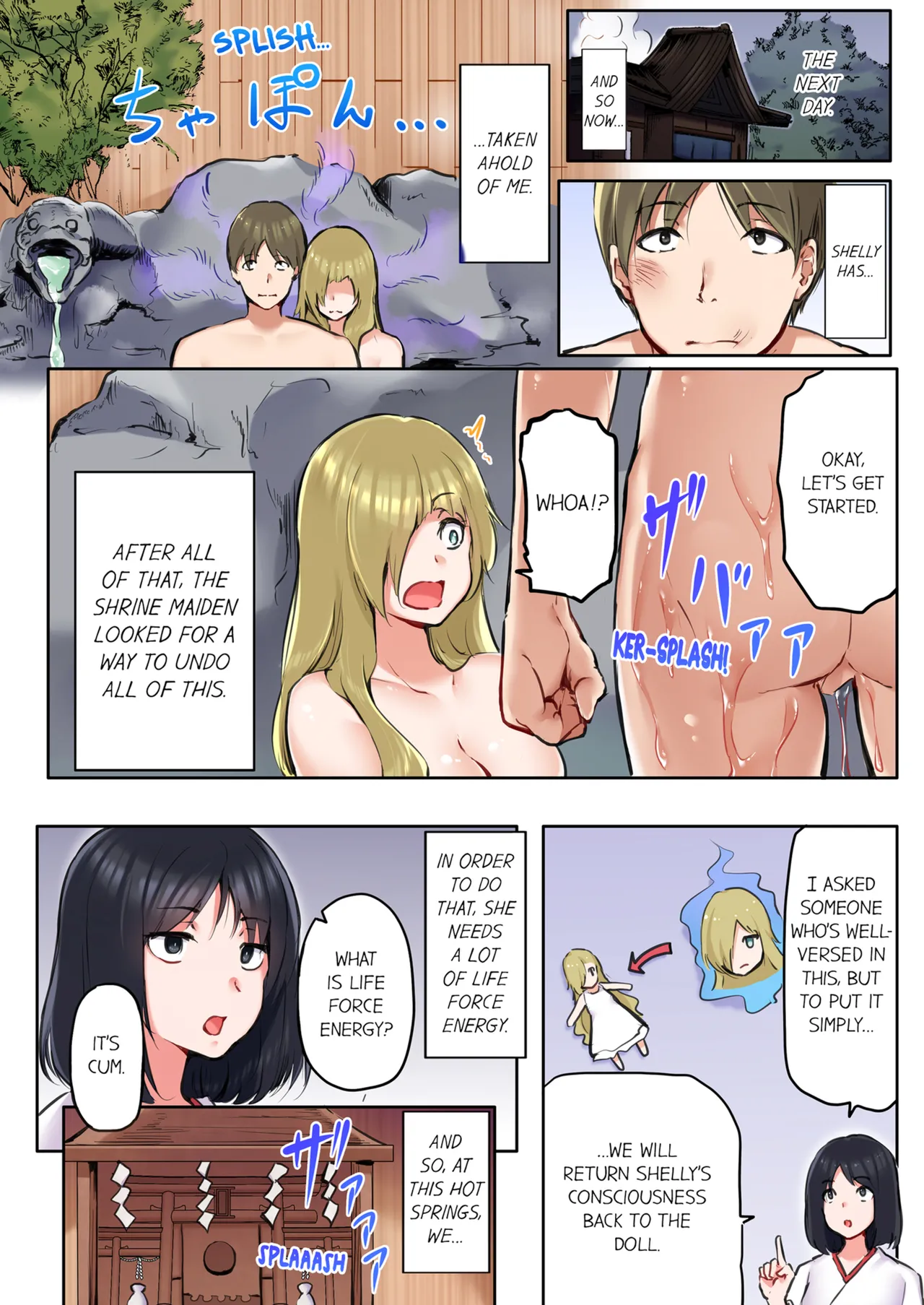 That Won't Fit...! All Night Sex with the Biggest Cock Vol.1-5 page 209 - mmf threesome group hentai manga - read online free