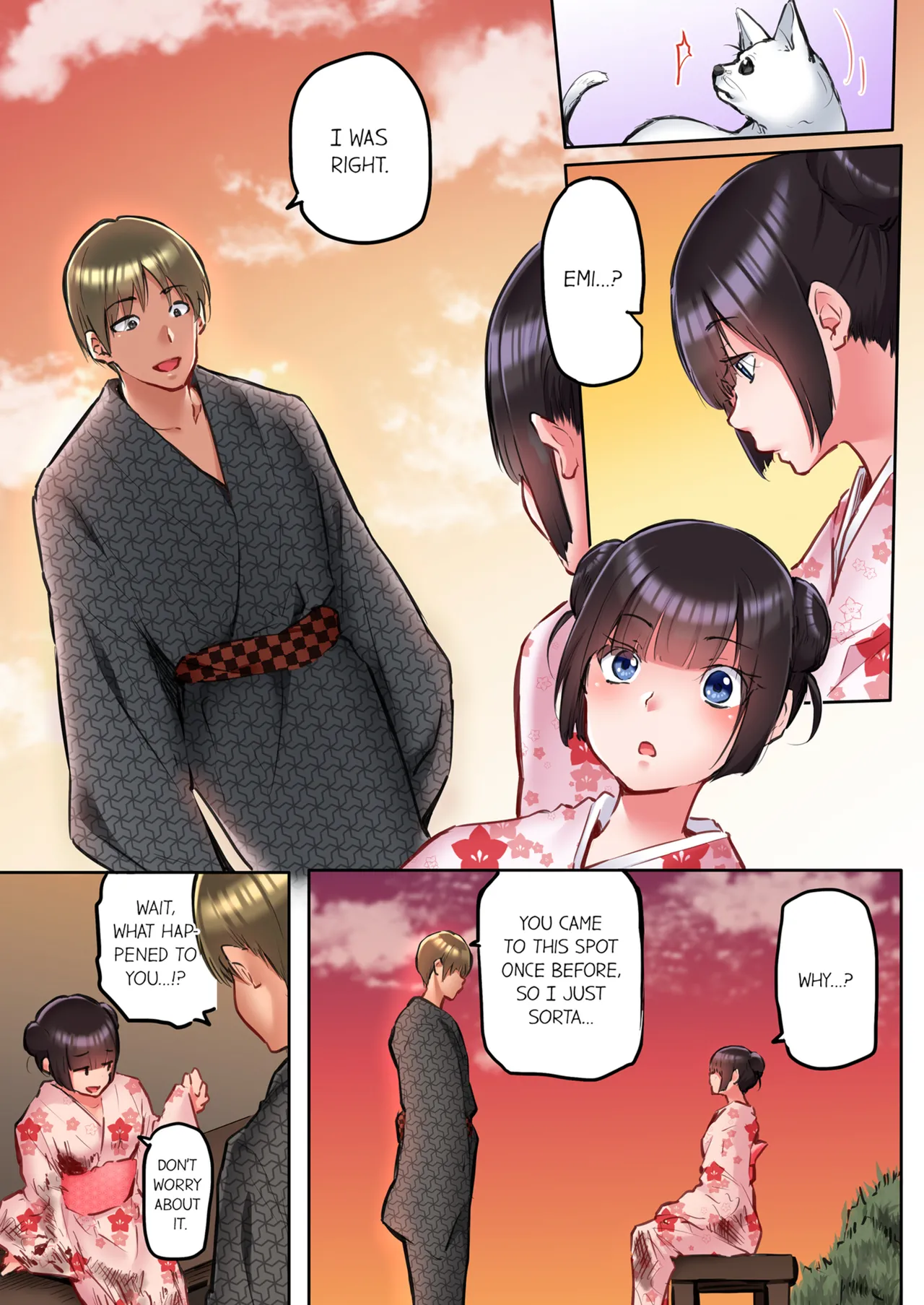 That Won't Fit...! All Night Sex with the Biggest Cock Vol.1-5 page 346 - mmf threesome group hentai manga - read online free