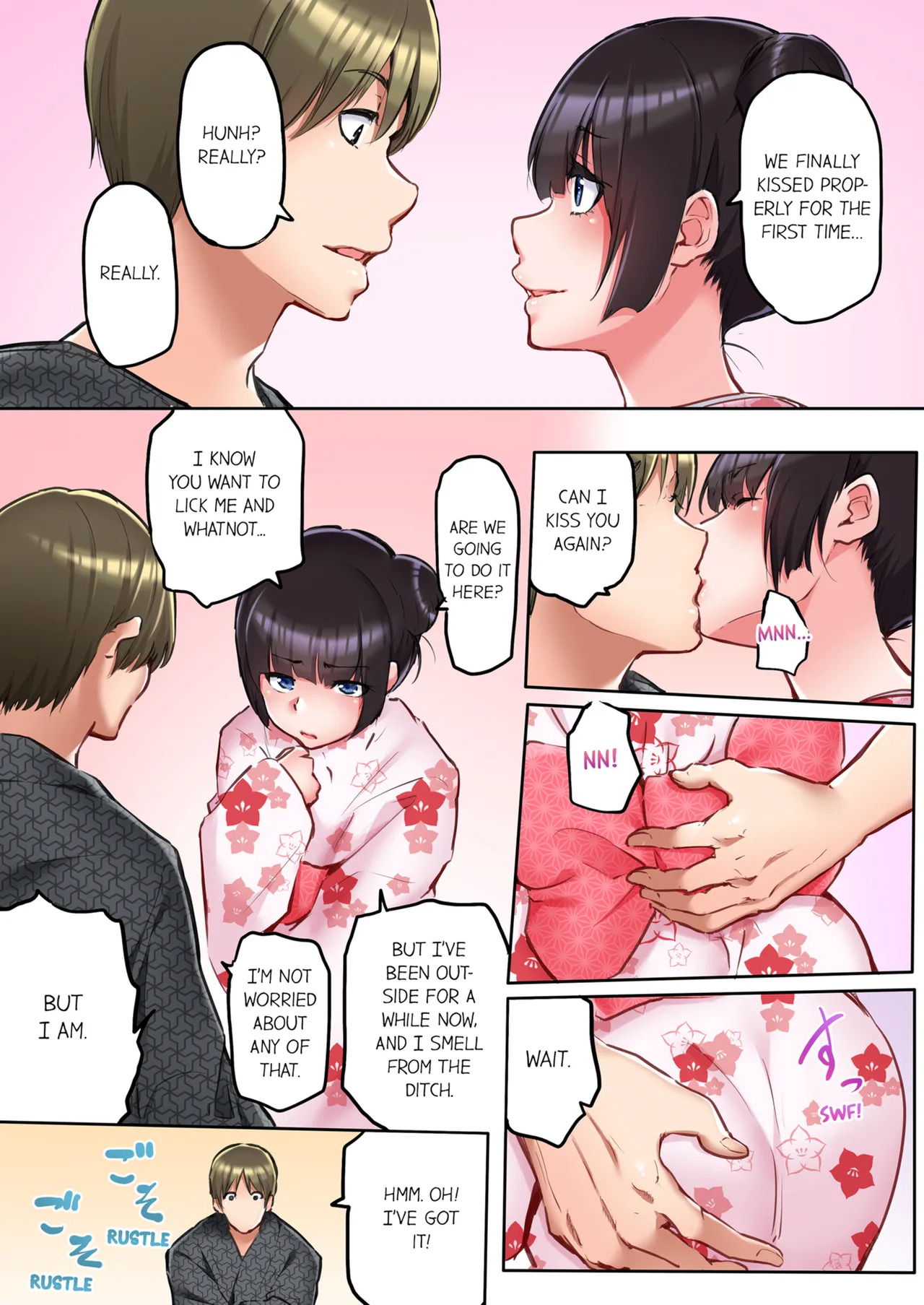 That Won't Fit...! All Night Sex with the Biggest Cock Vol.1-5 page 350 - sole female sole male hentai manga - read online free