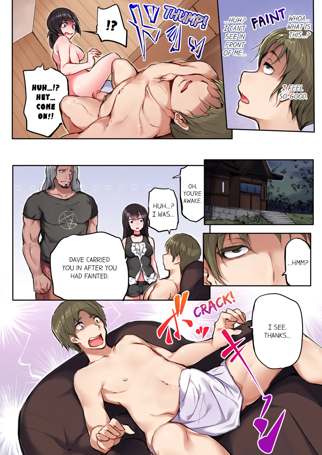 That Won't Fit...! All Night Sex with the Biggest Cock Vol.1-5 page 45 - mmf threesome group hentai manga - read online free