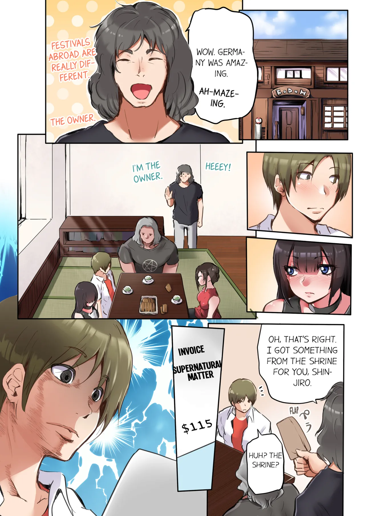 That Won't Fit...! All Night Sex with the Biggest Cock Vol.1-5 page 73 - sole female sole male hentai manga - read online free