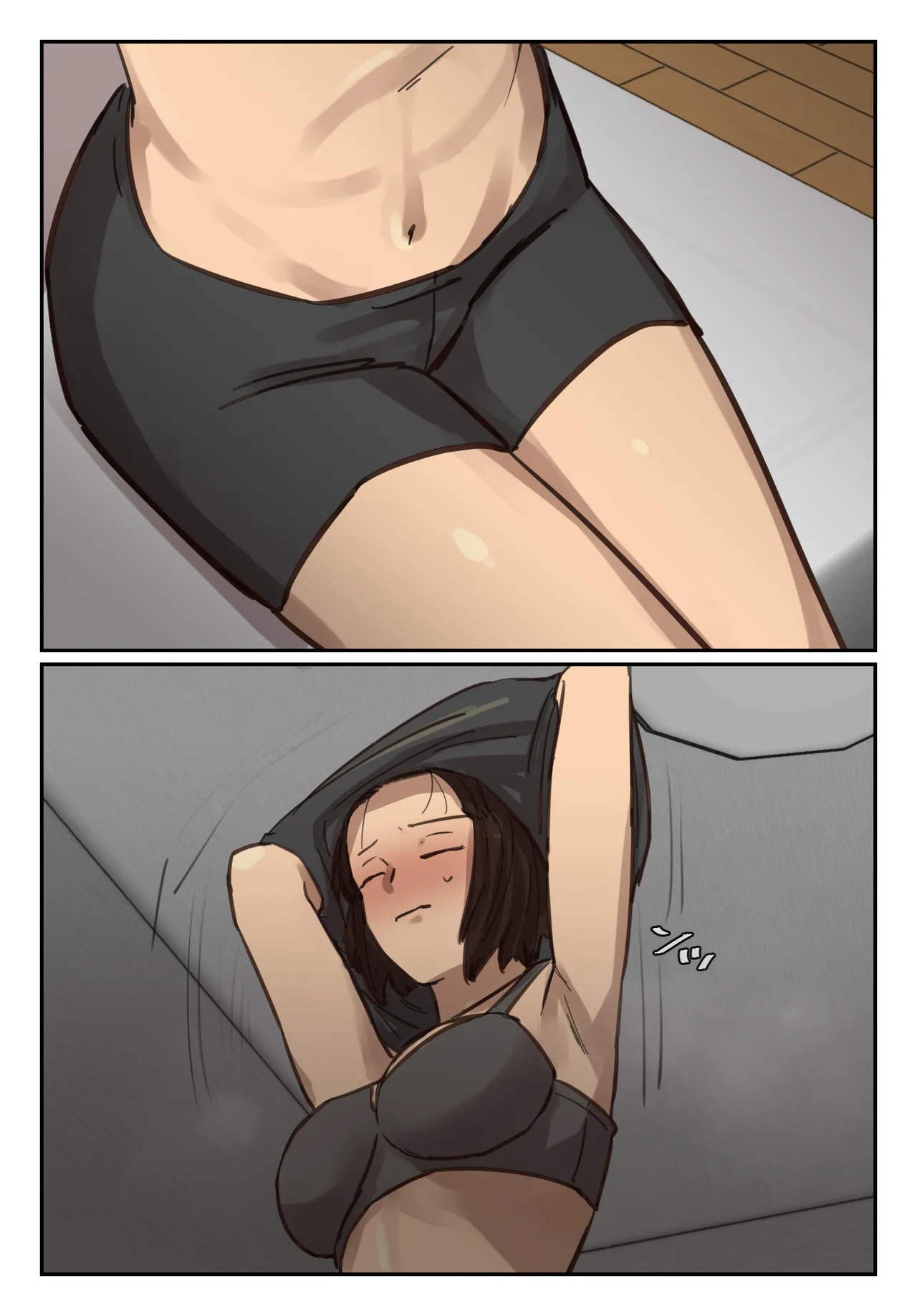 Sotsu Aru ni Ita Menshiki no Nai Fu Tōkō no Kimi ga. page 101 original parody - full color mosaic censorship hentai manga - read online free