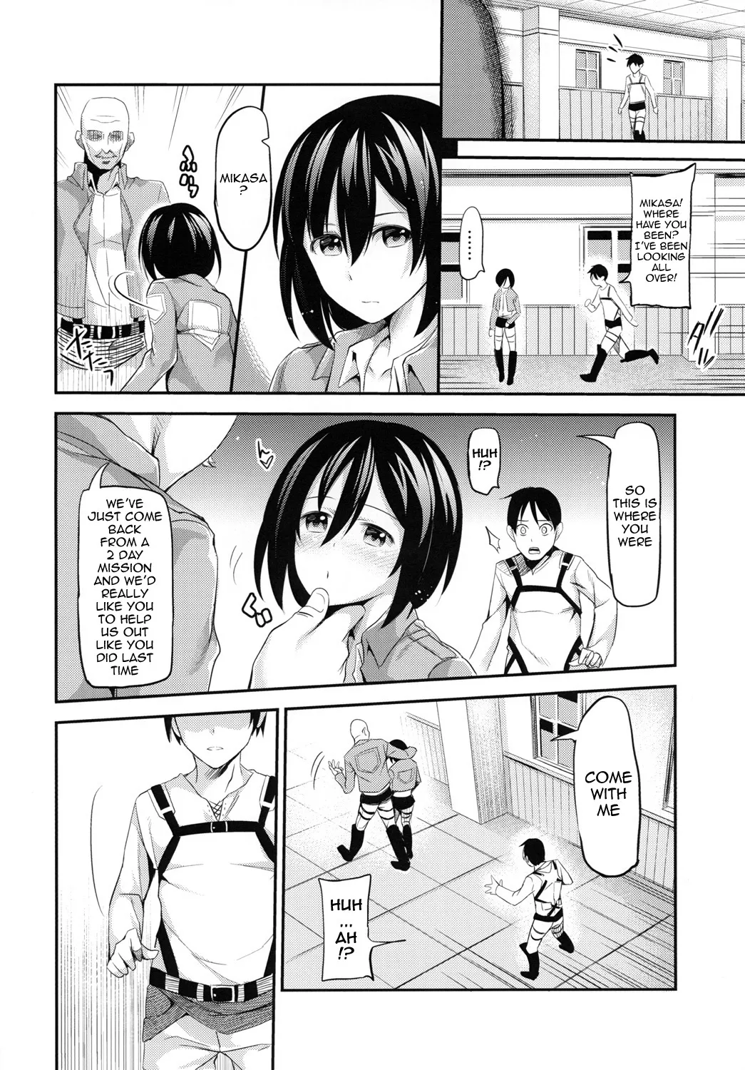 Annie leohart page 29 featuring mikasa ackerman shingeki no kyojin parody - compilation hentai manga - read online free